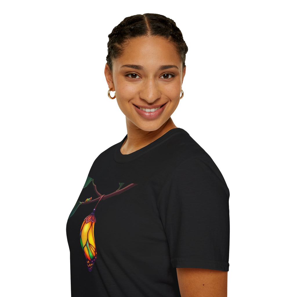 Rainbow Butterfly Cocoon Pride T-Shirt
