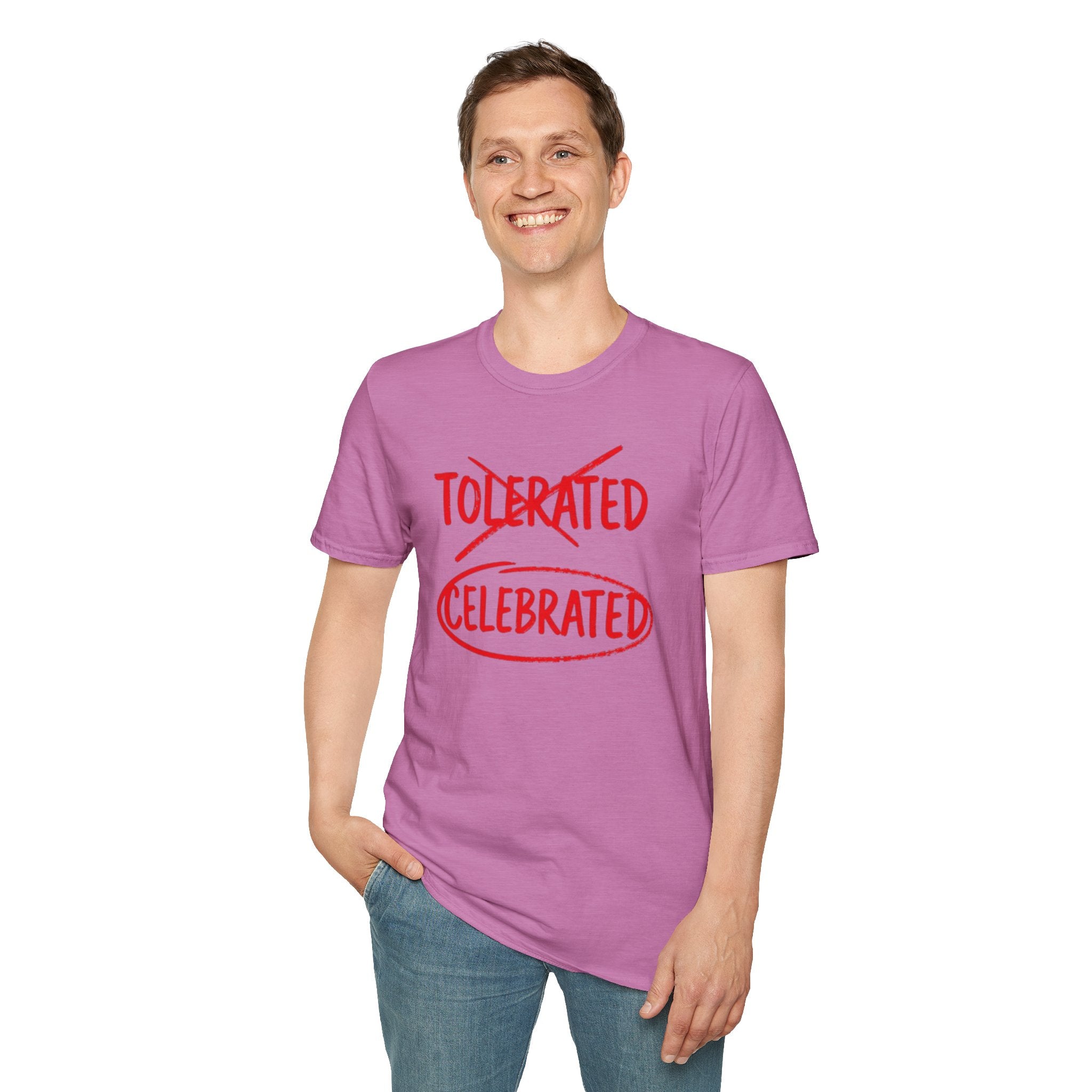 Not Tolerated. Celebrated. T-Shirt