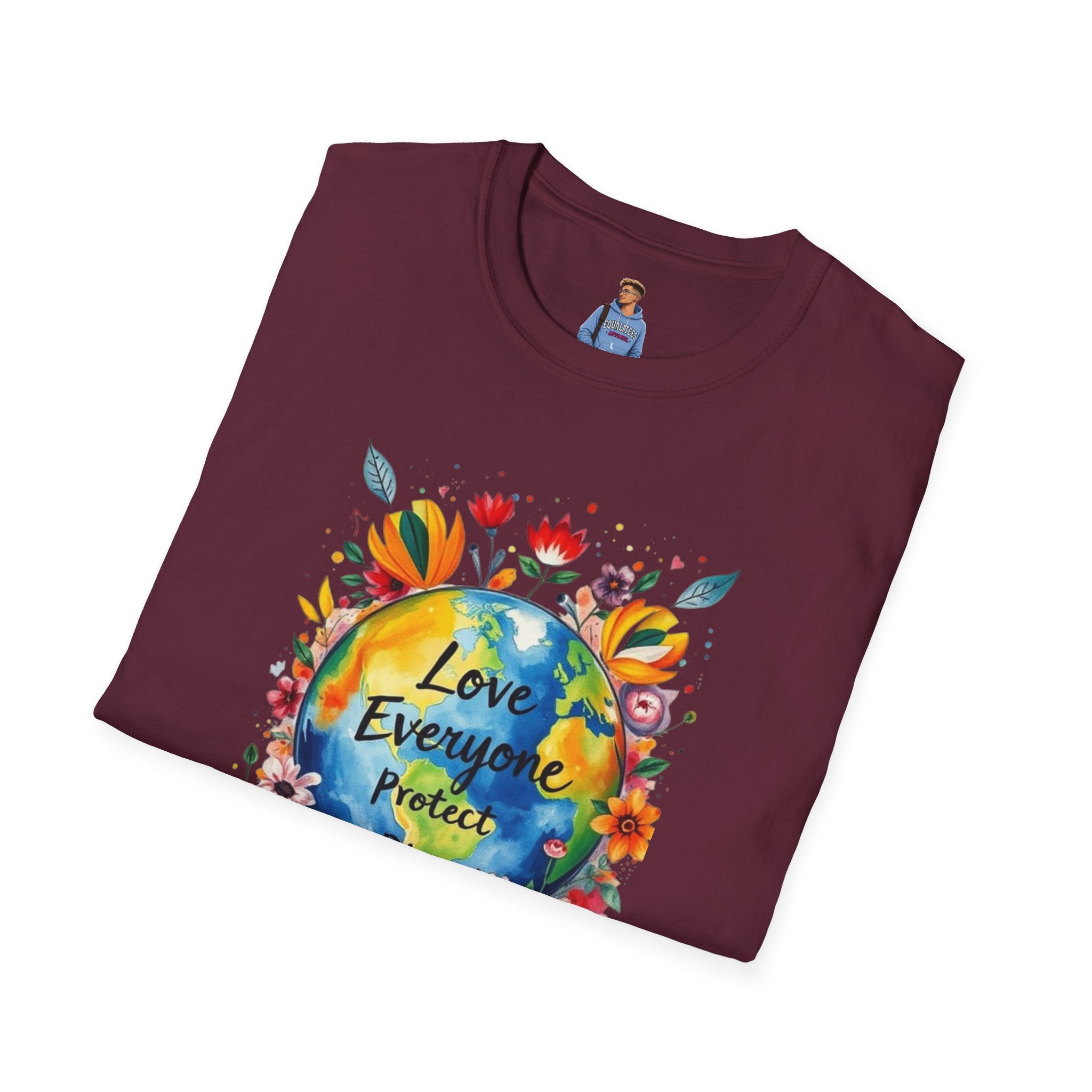 Love Everyone Protect The Planet T-Shirt