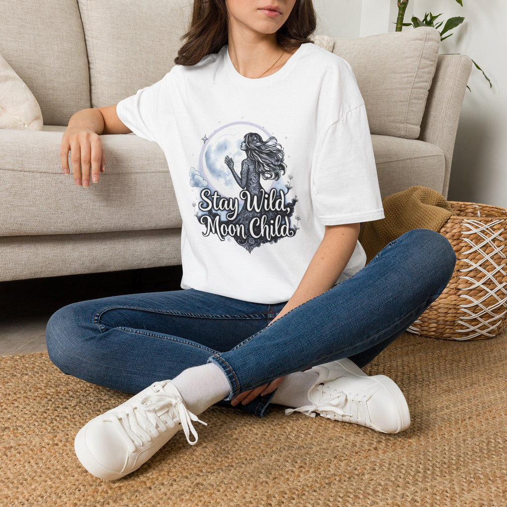 Gypsy Moon T-Shirt - Stay Wild Moon Child