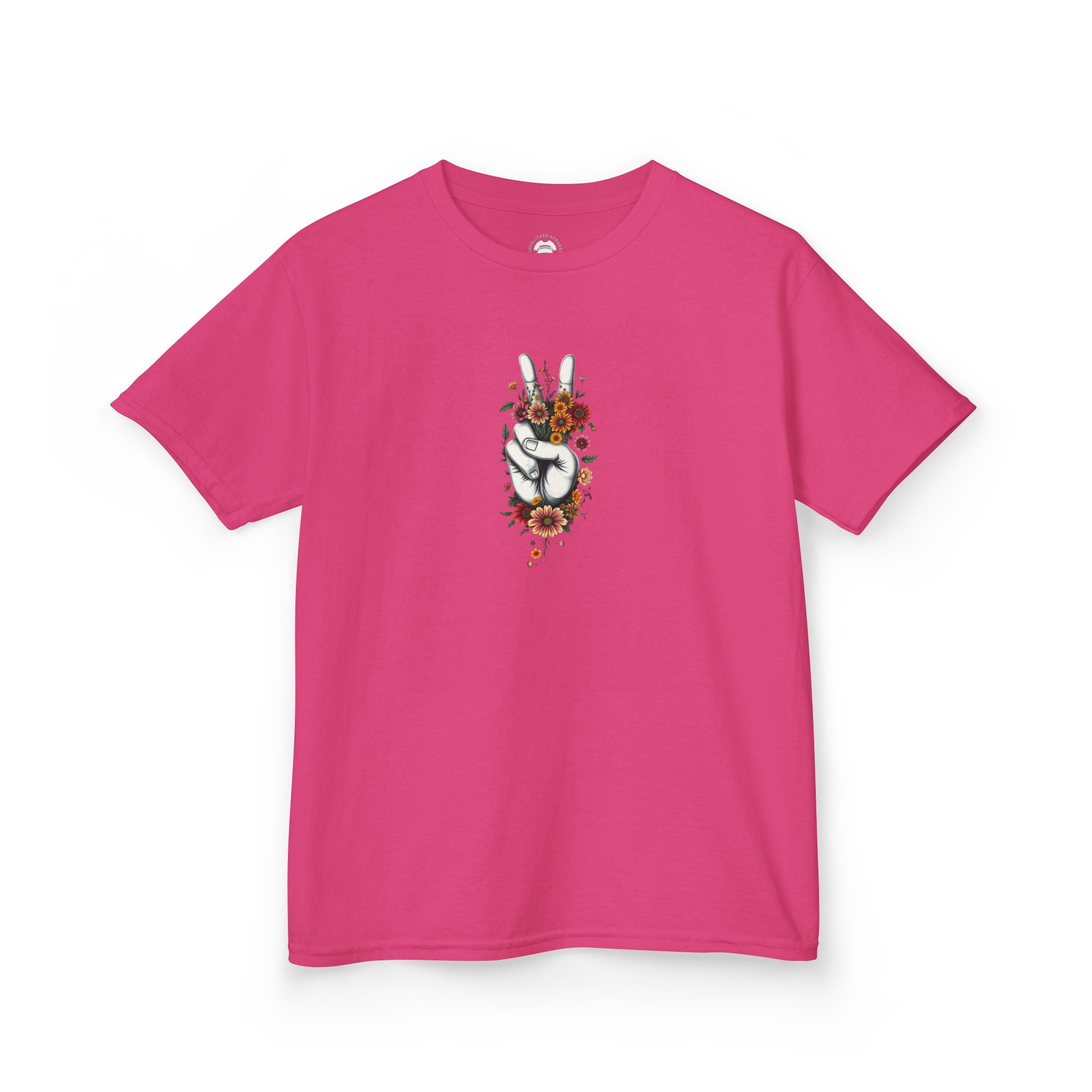 Grow Peace Kids Heavy Cotton™ Tee - EqualiTees.Me