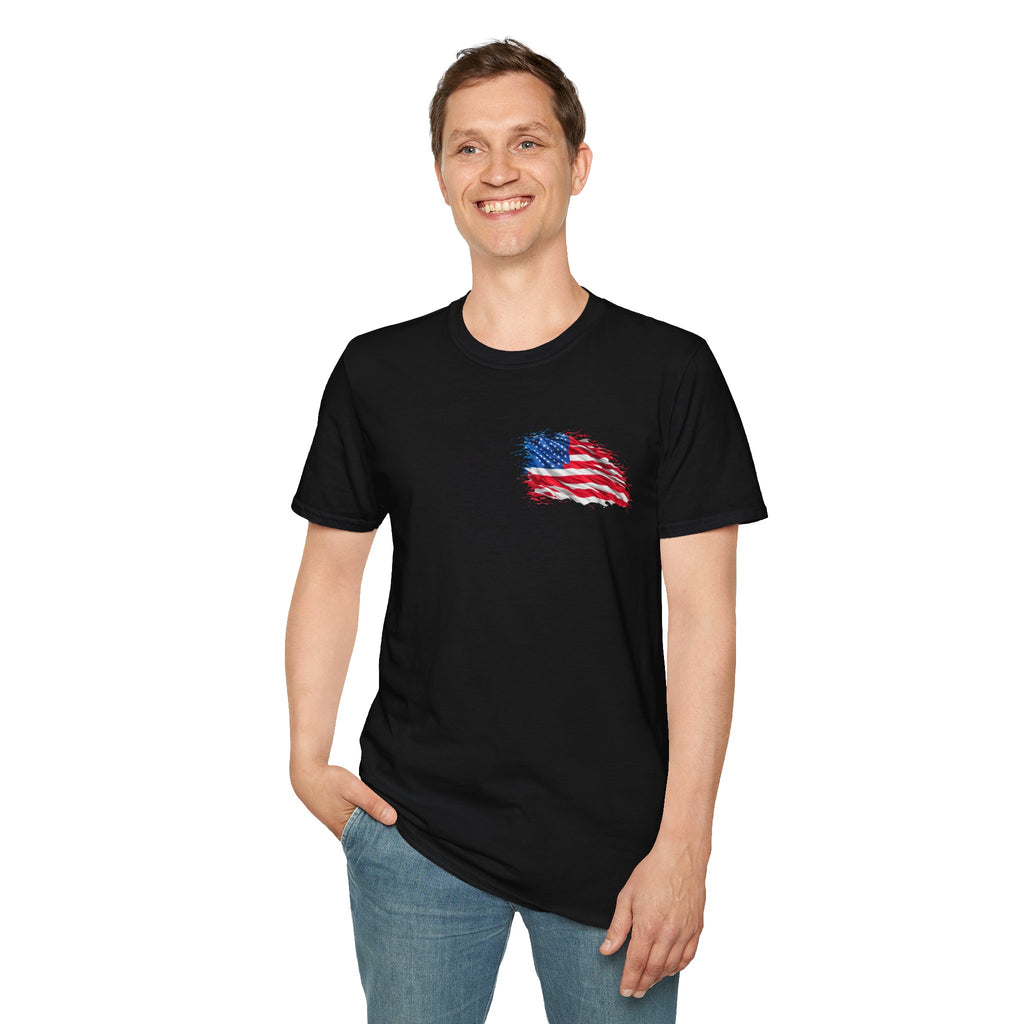 MAGA Values are NOT American Values Softstyle Unisex T-Shirt