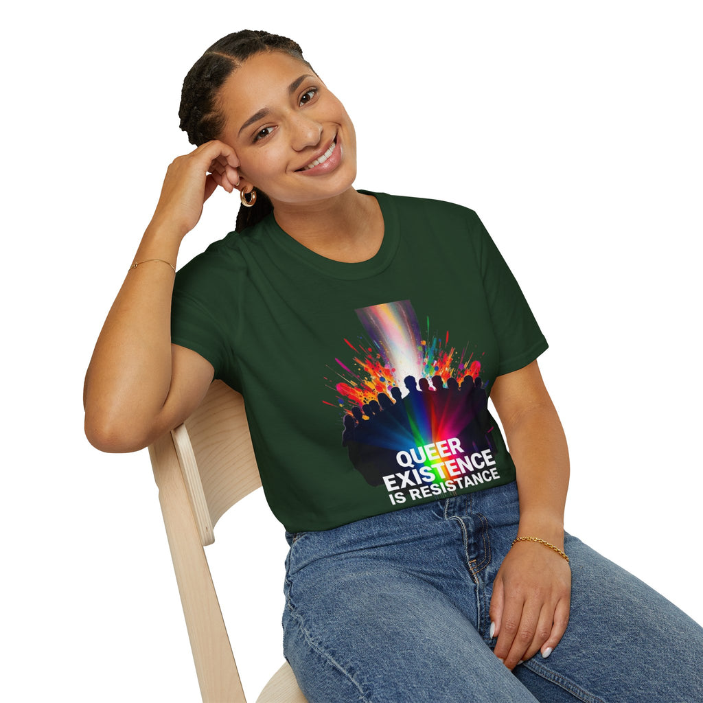 Queer Existence is Resistance Graphic T-Shirt