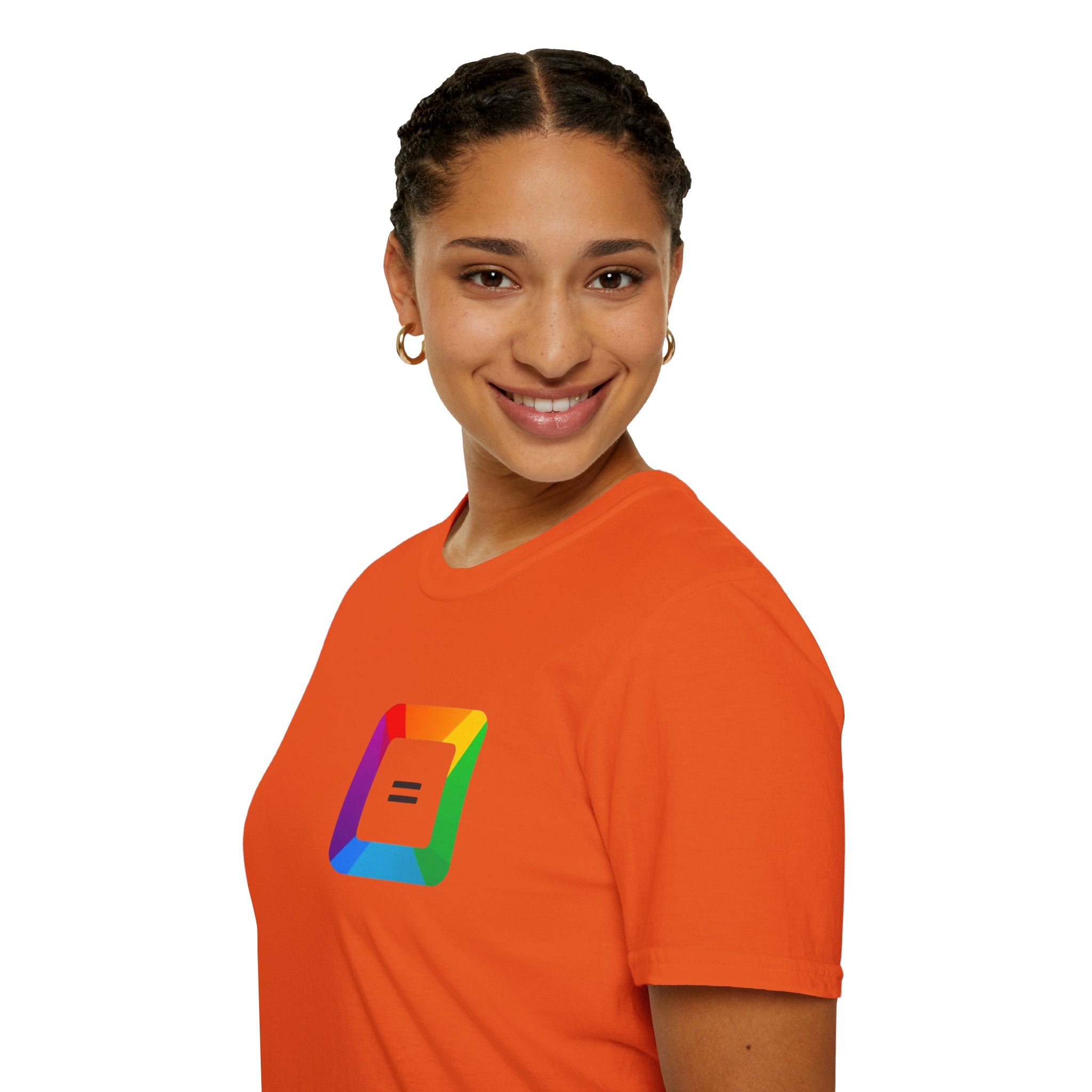 Pride-Theme Unisex Softstyle T-Shirt - "True freedom is Equality for ALL"