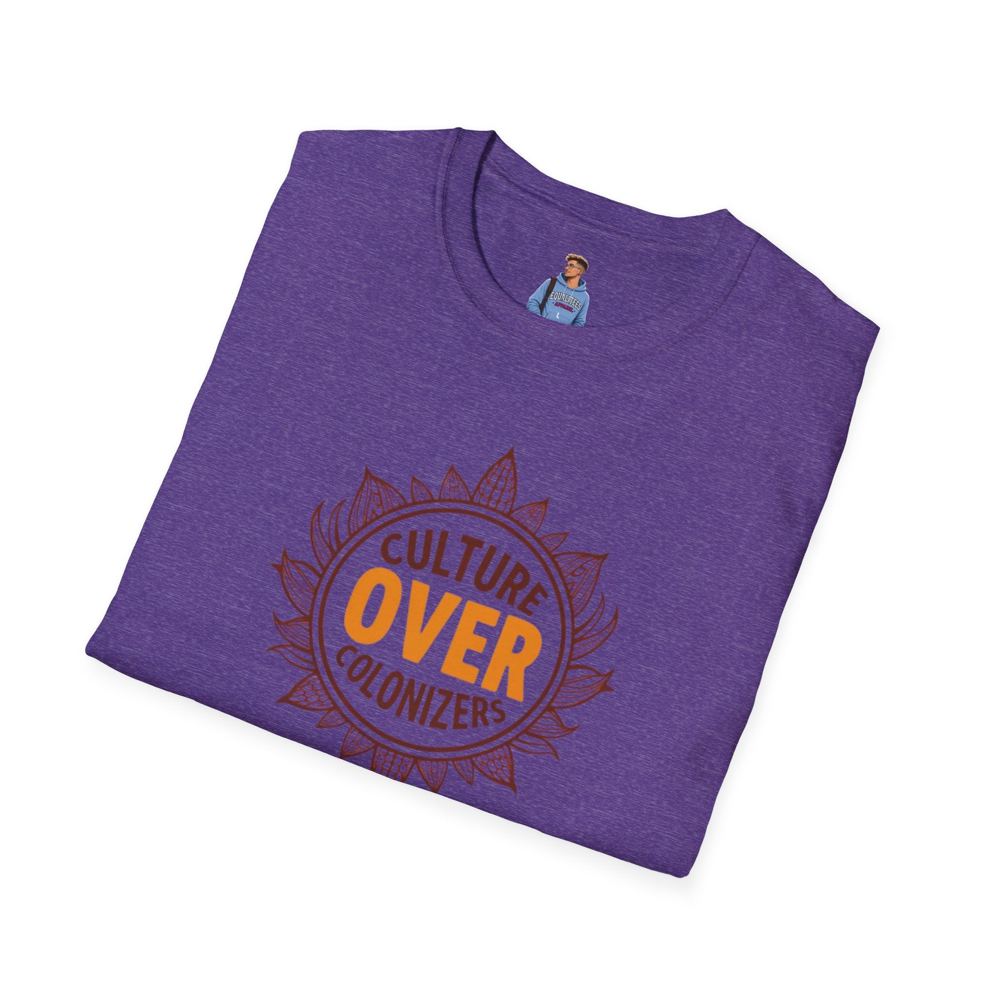 Culture Over Colonizers Unisex Softstyle T-Shirt