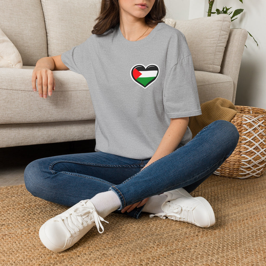 Camiseta unisex de estilo suave: "Apoya a Gaza y todos somos Palestina".