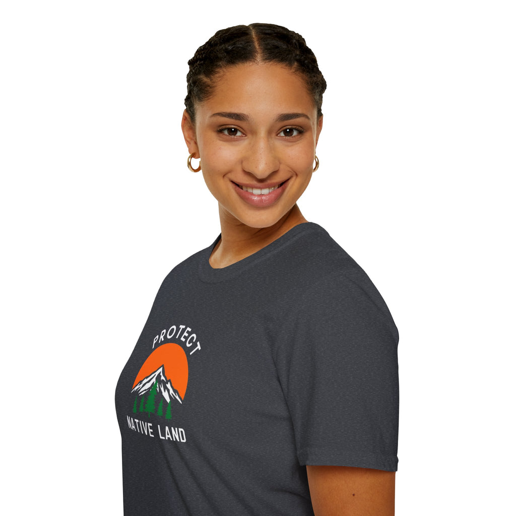 Protect Native Land Softstyle Unisex T-shirt