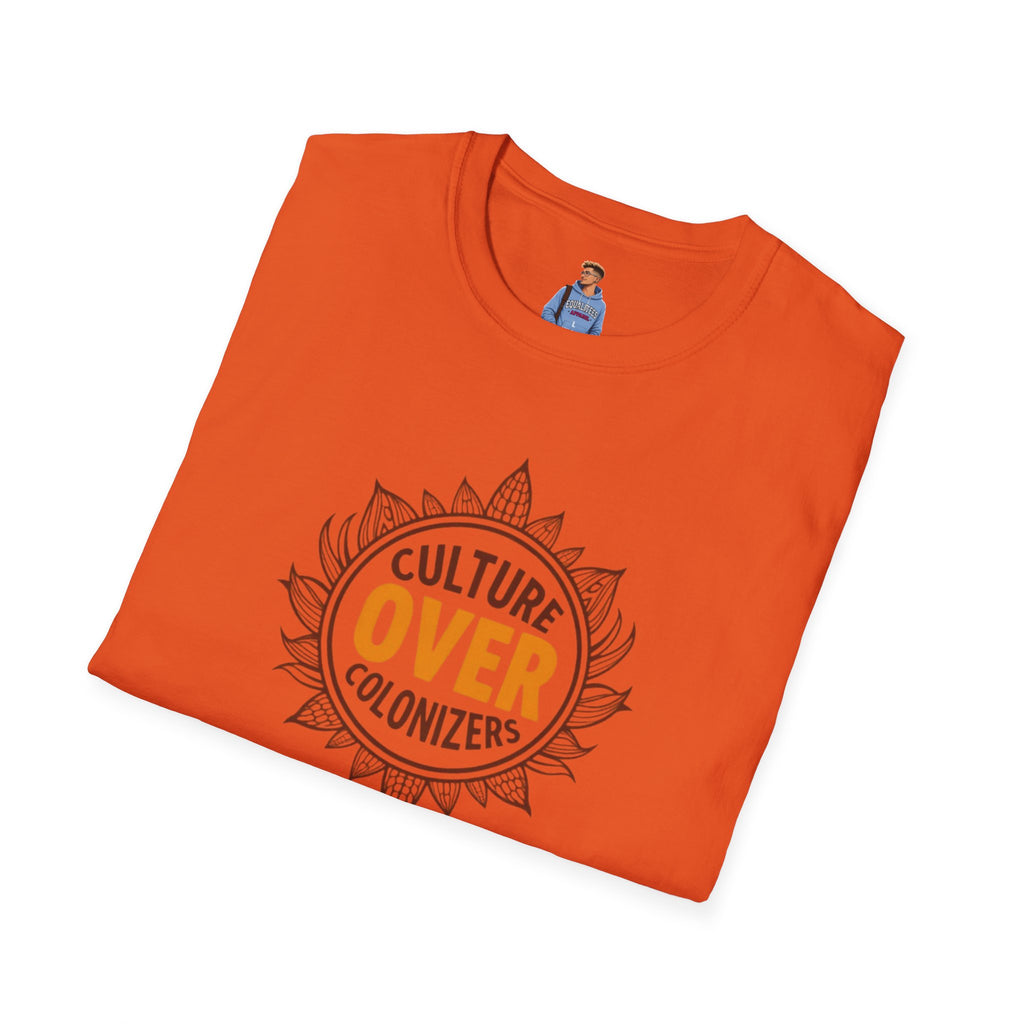 Culture Over Colonizers Unisex Softstyle T-Shirt