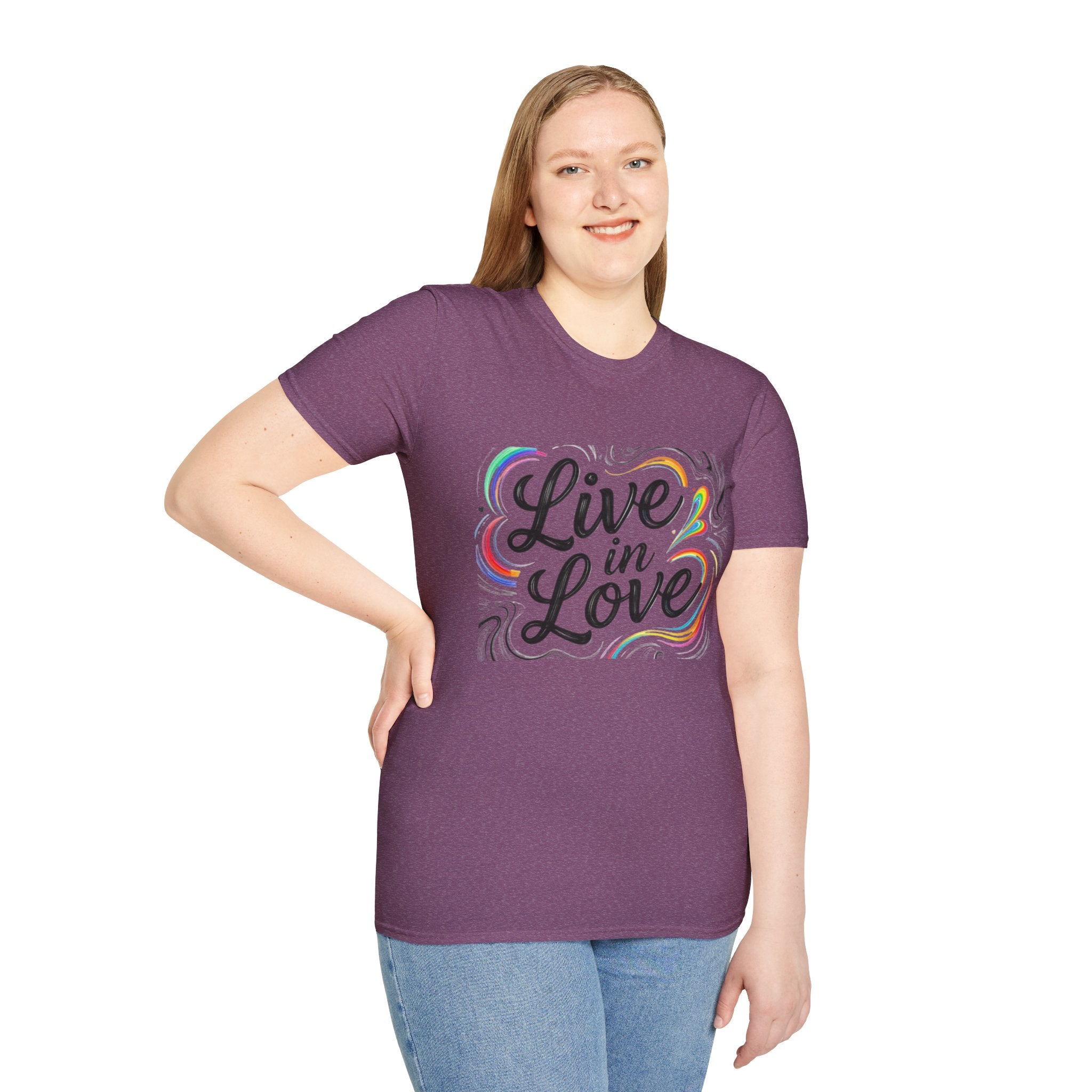 Live in Love Inspirational T-Shirt