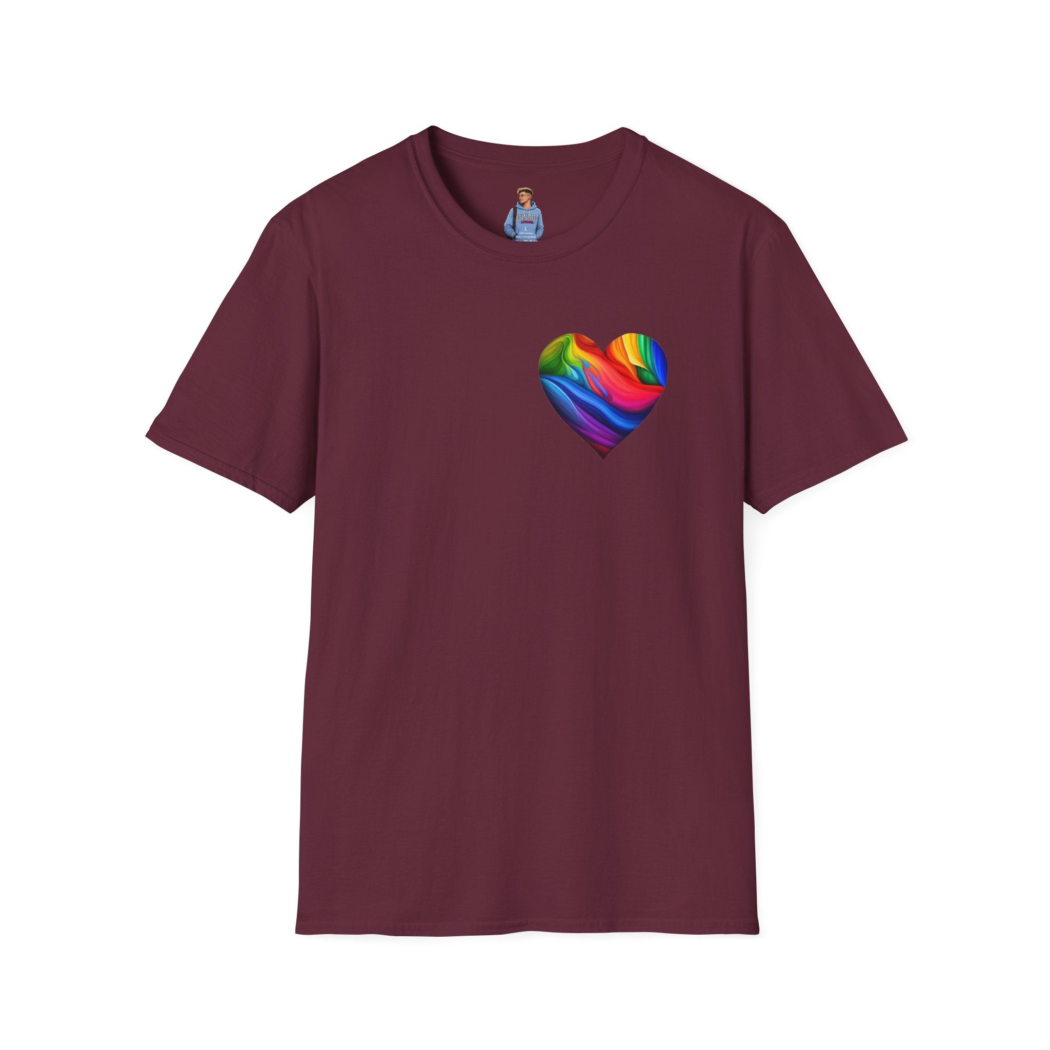Pride Heart Design T-shirt