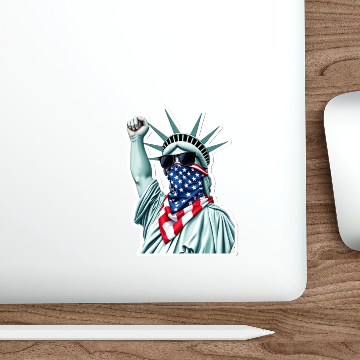 #RESIST with Lady Liberty Sticker - EqualiTees.Me