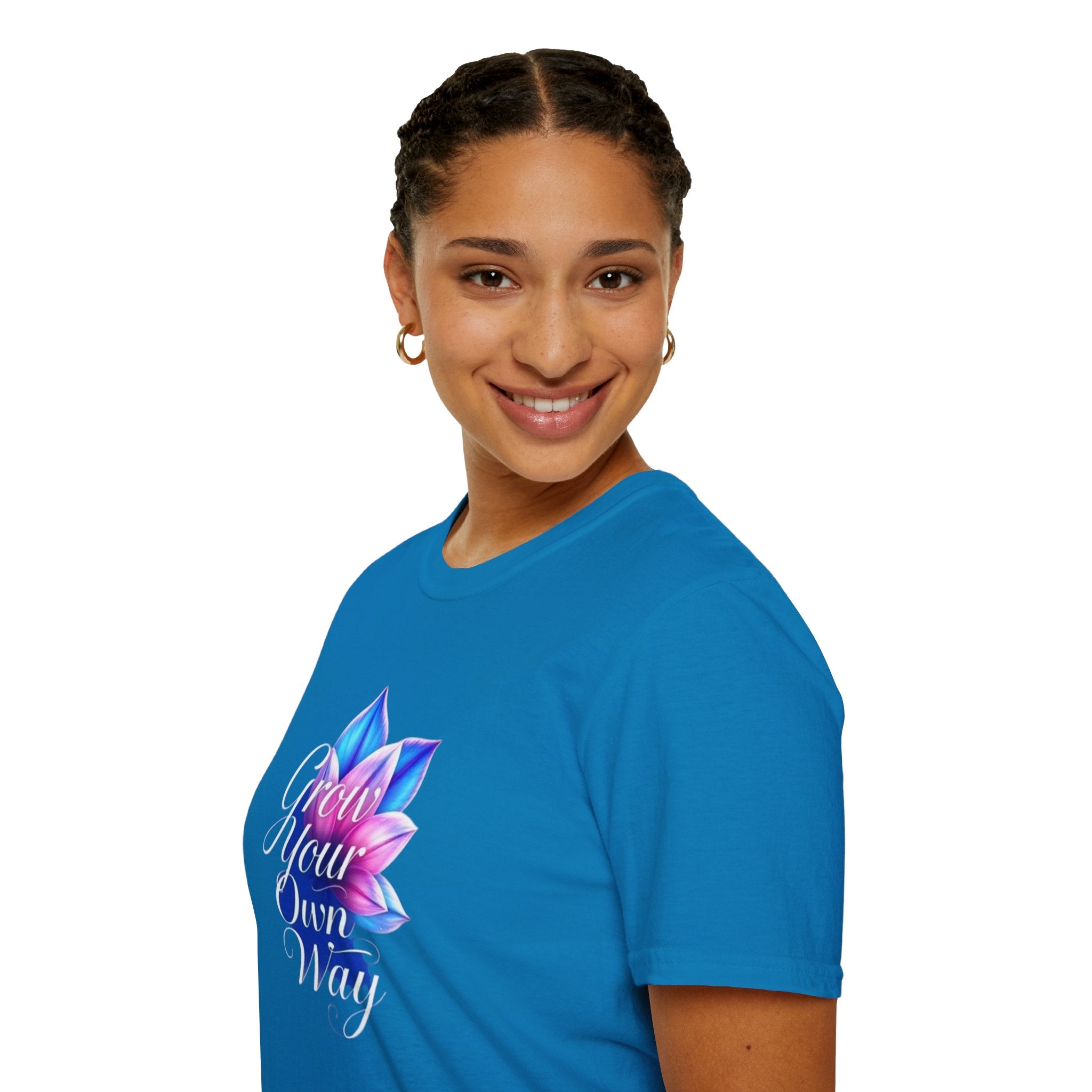 Empowerment Lotus, Grow Your Own Way T-Shirt
