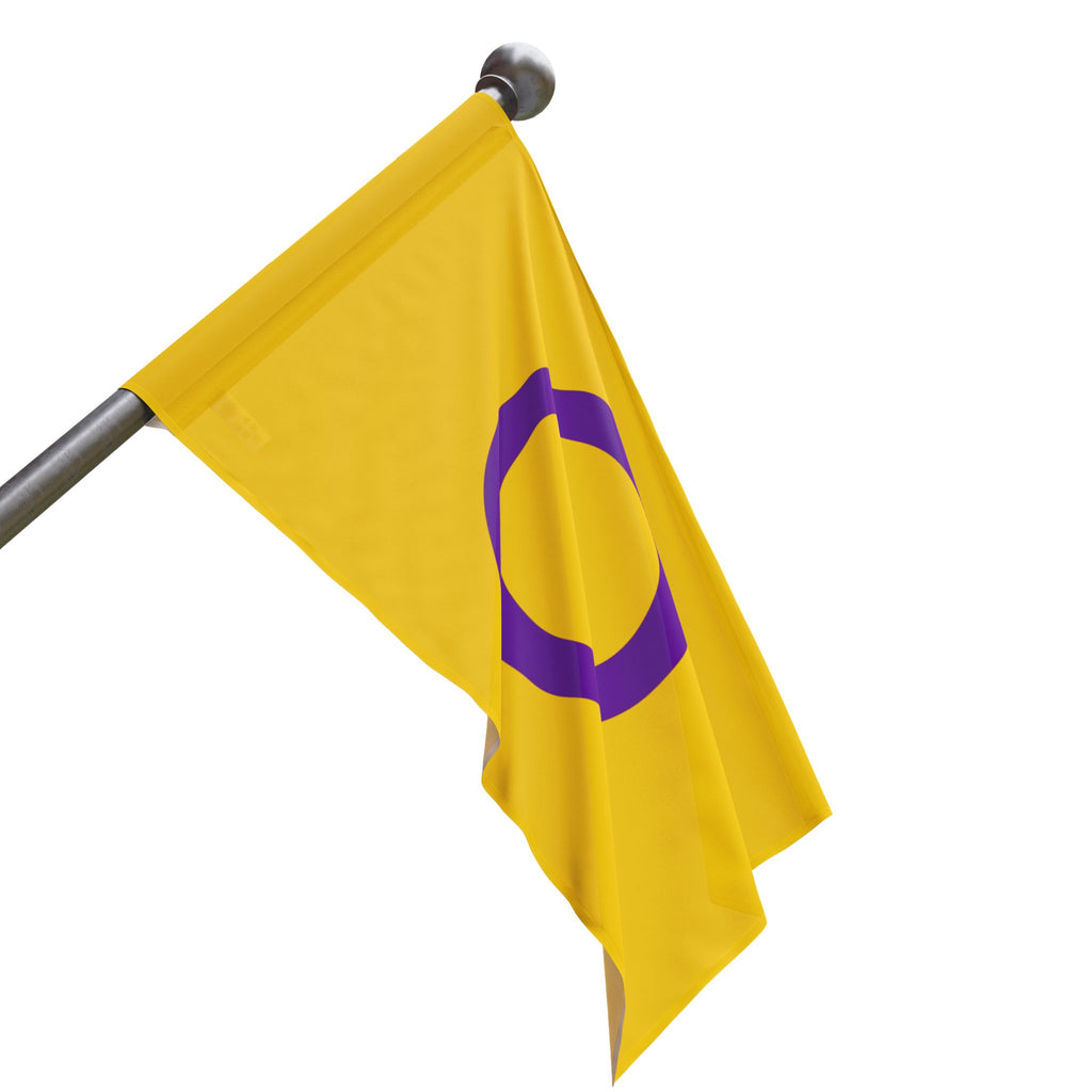 Intersex Pride Flag - Aesthetic LGBTQ+ Banner for Celebration & Home Decor - EqualiTees.Me