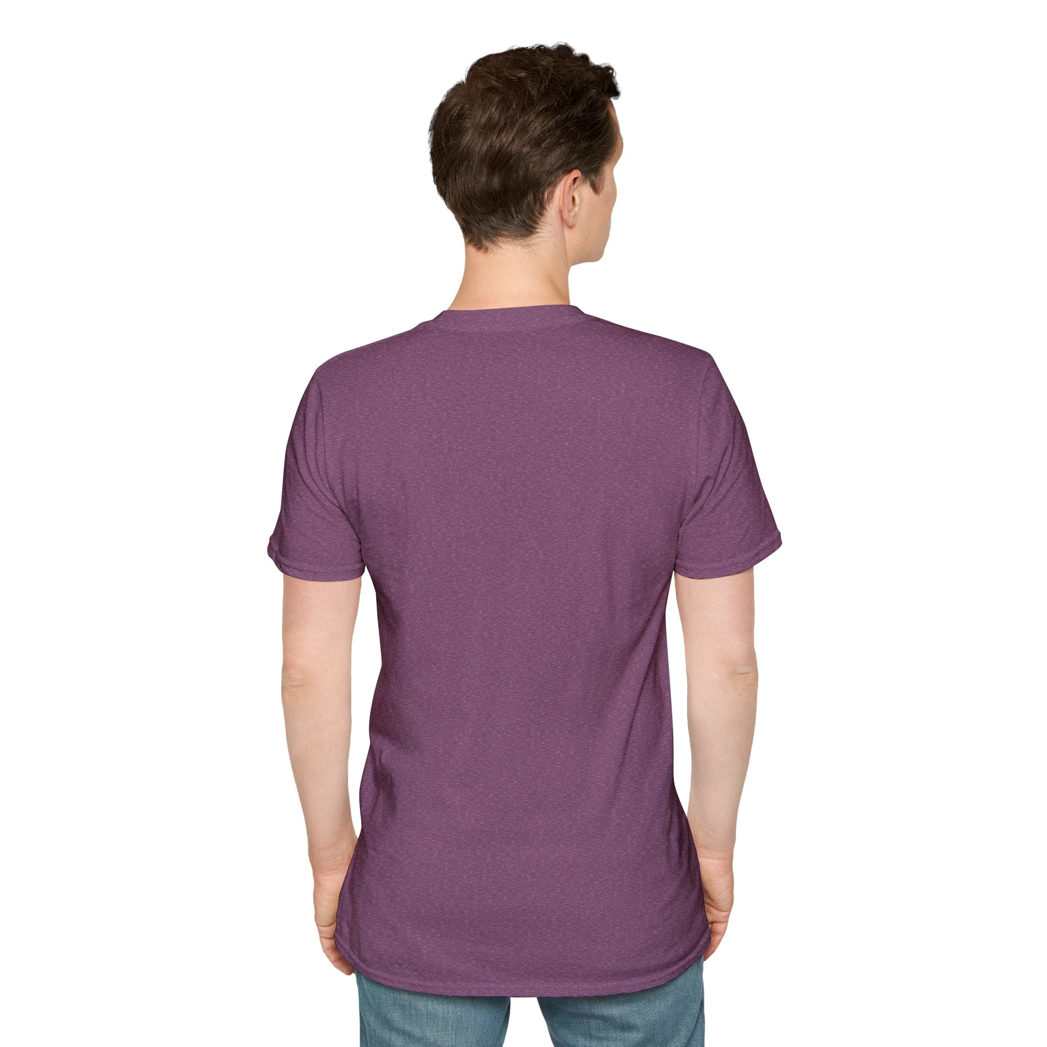 Camiseta unisex de estilo suave: camiseta gráfica con el lema "Nadie es ilegal" para defensores de la justicia social