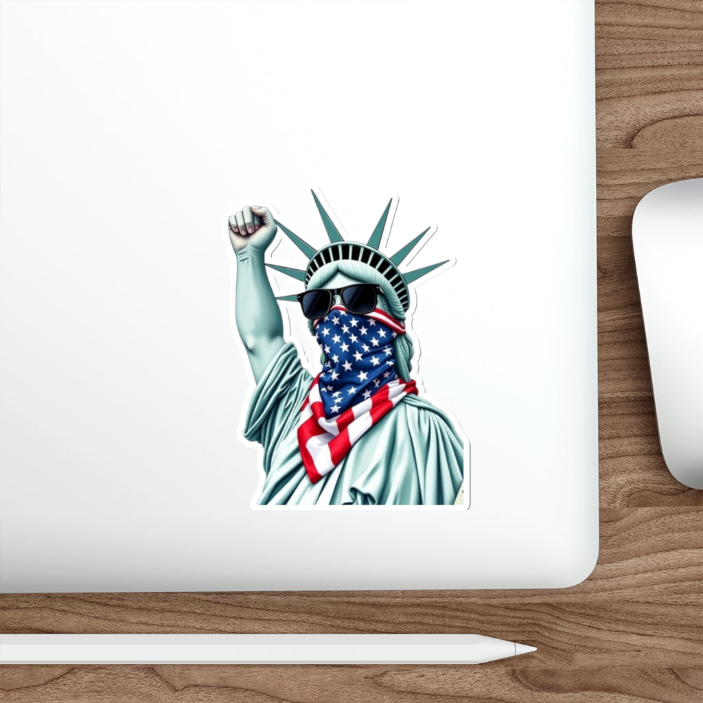 #RESIST with Lady Liberty Sticker - EqualiTees.Me