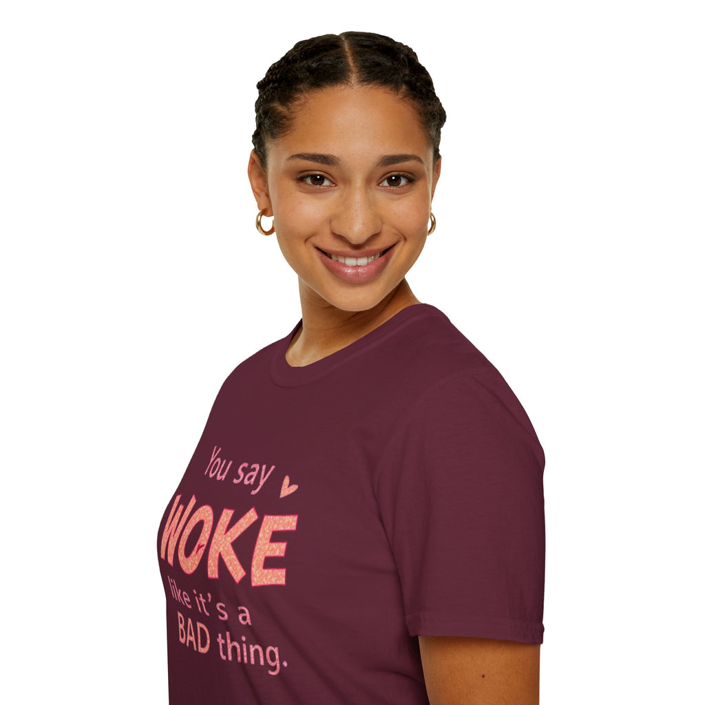 Woke is Empathy T-Shirt - Bold Statement Tee for Everyday Activists