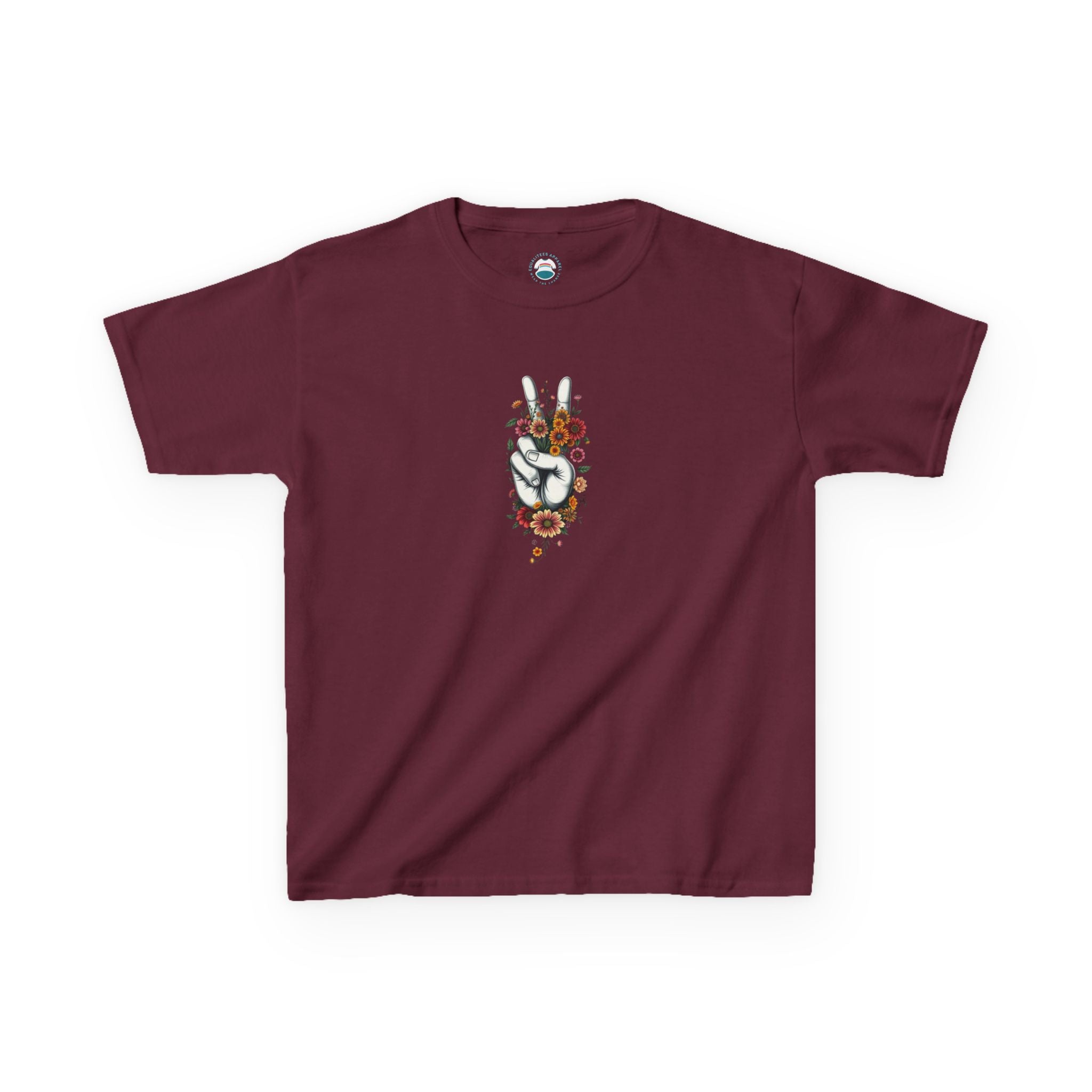 Grow Peace Kids Heavy Cotton™ Tee - EqualiTees.Me