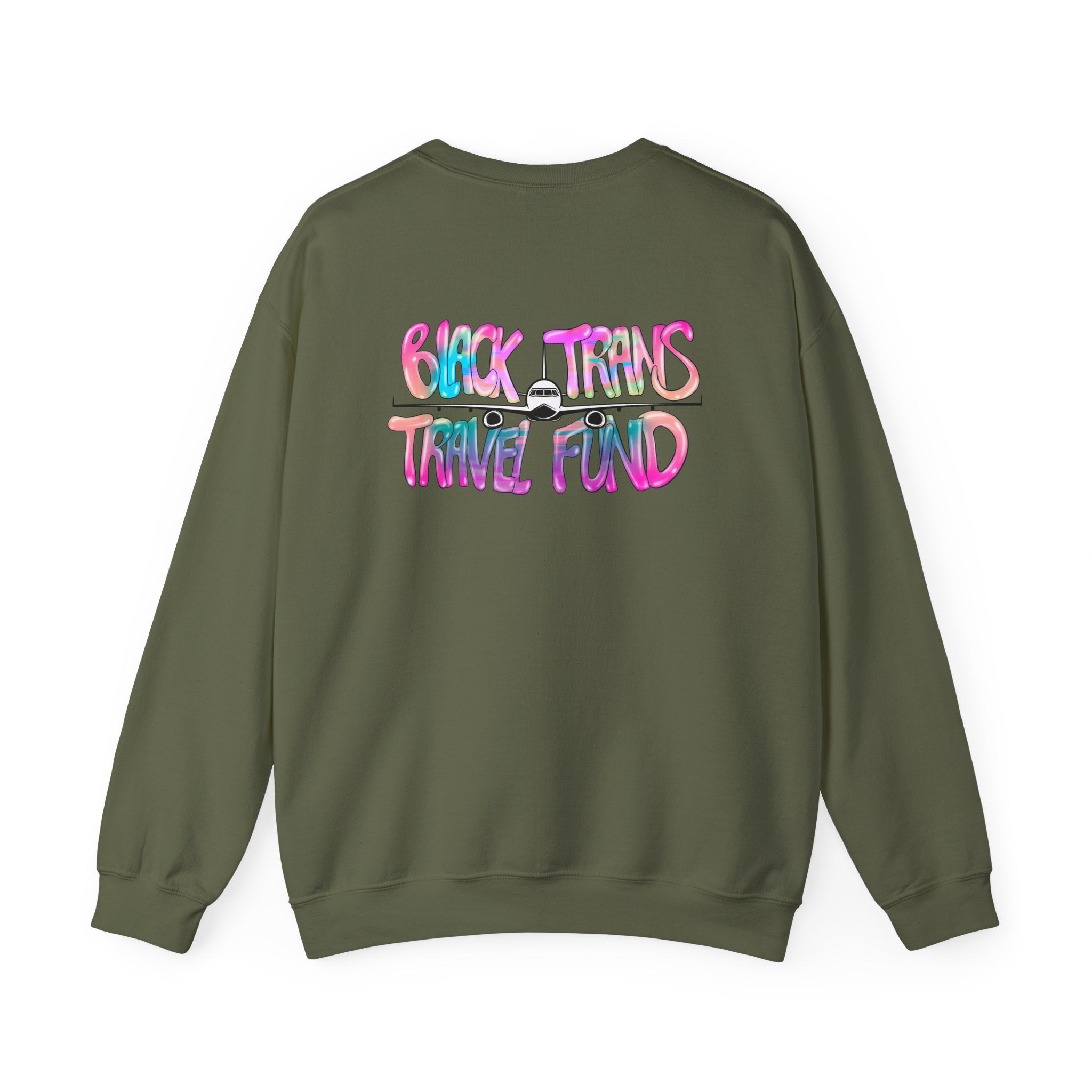 BTTF - Black Trans Travel Fund Unisex Crewneck Sweatshirt