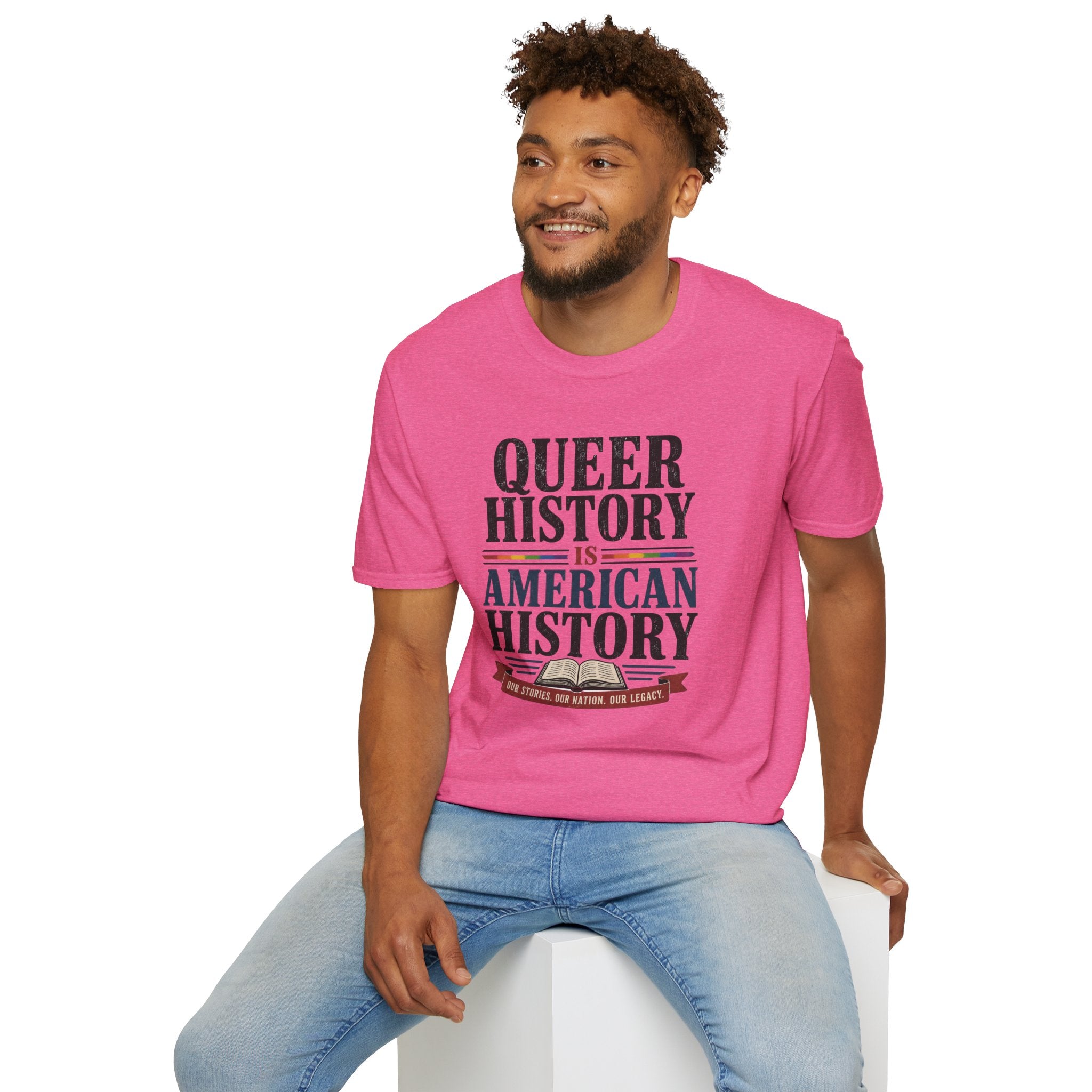 Queer History Is American — Graphic T-Shirt