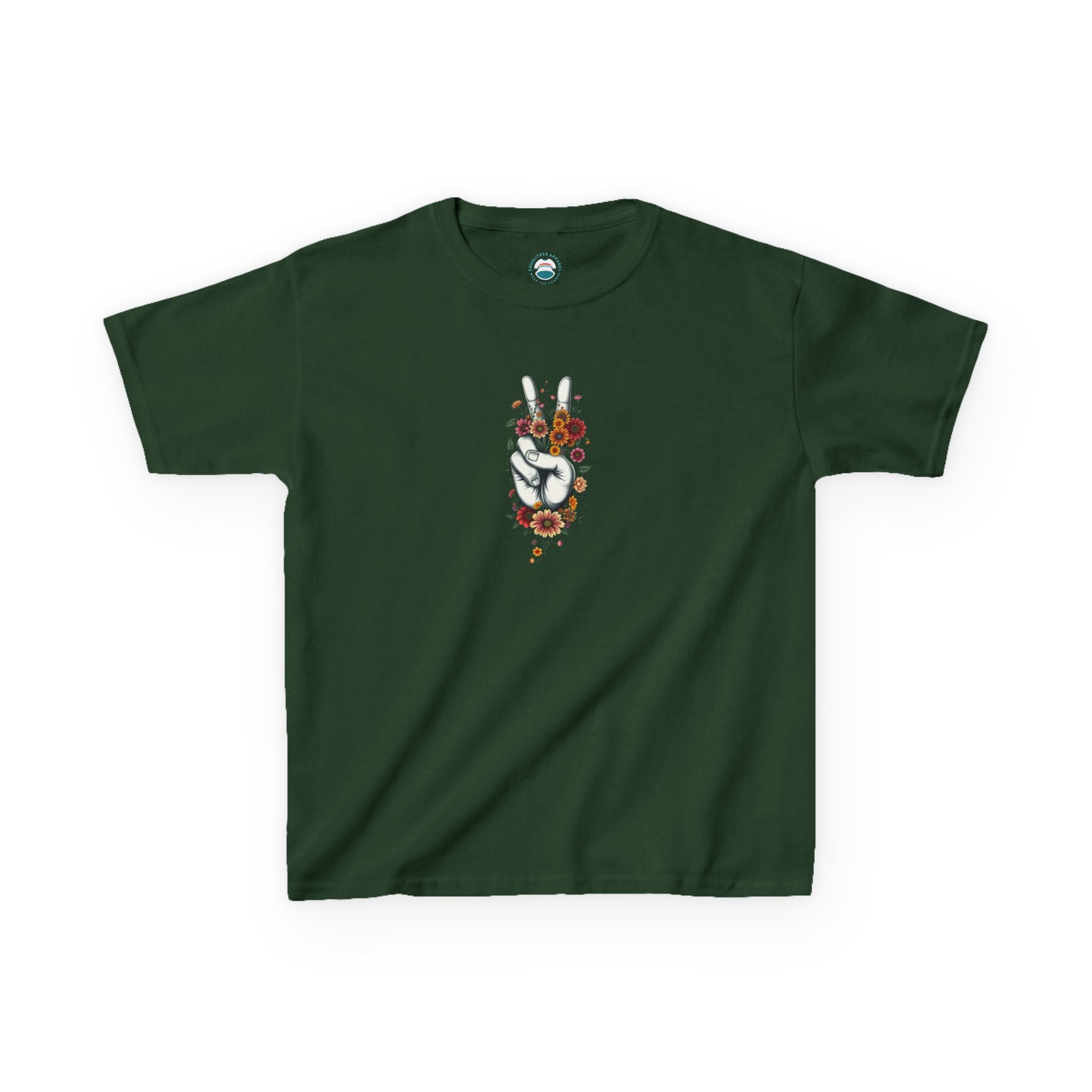 Grow Peace Kids Heavy Cotton™ Tee - EqualiTees.Me