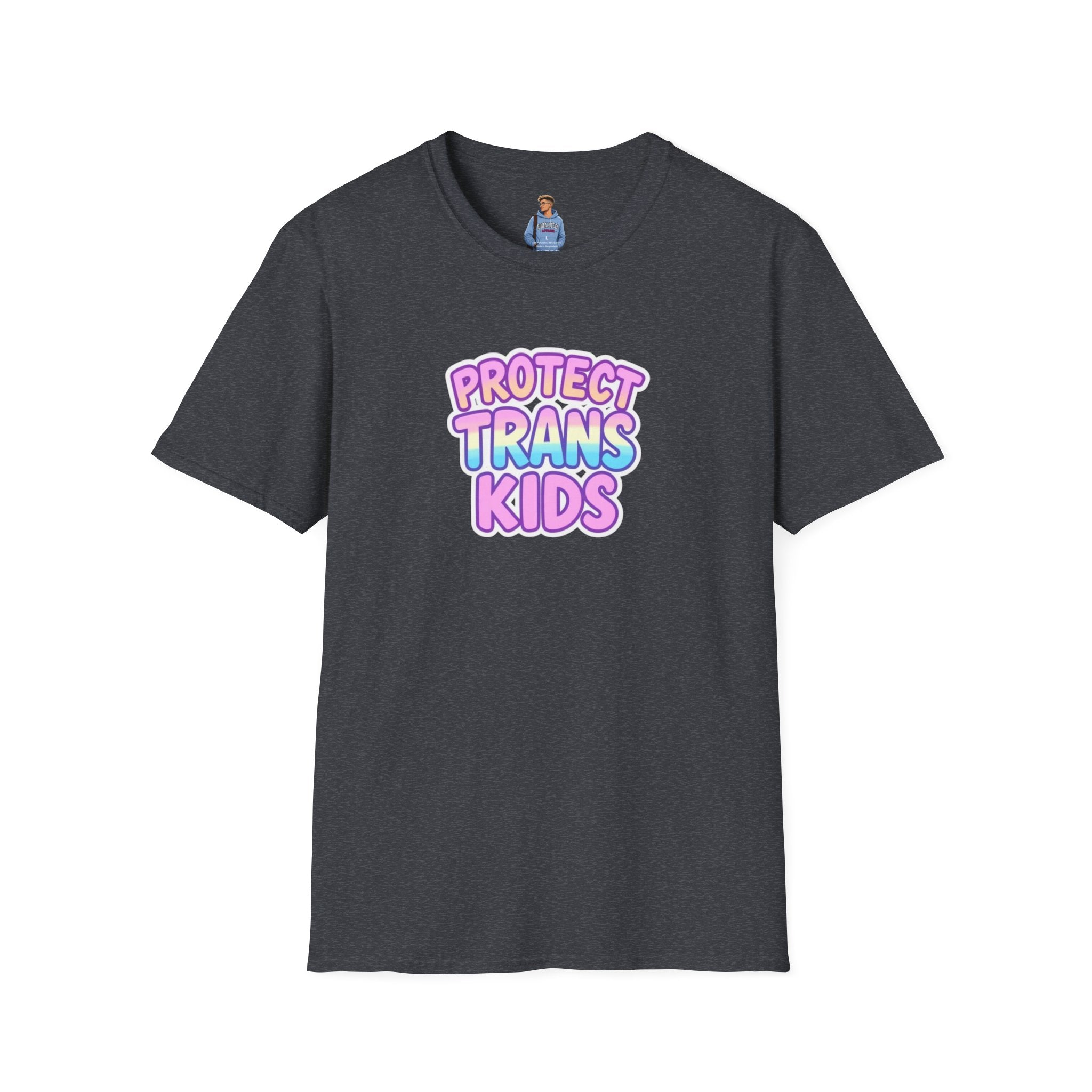 Camiseta unisex Softstyle - Camiseta infantil Protect Trans