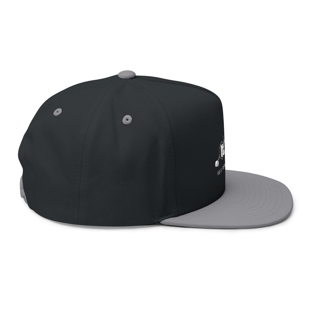 BTTF - Black Trans Travel Fund Embroidered Logo Flat Bill Cap