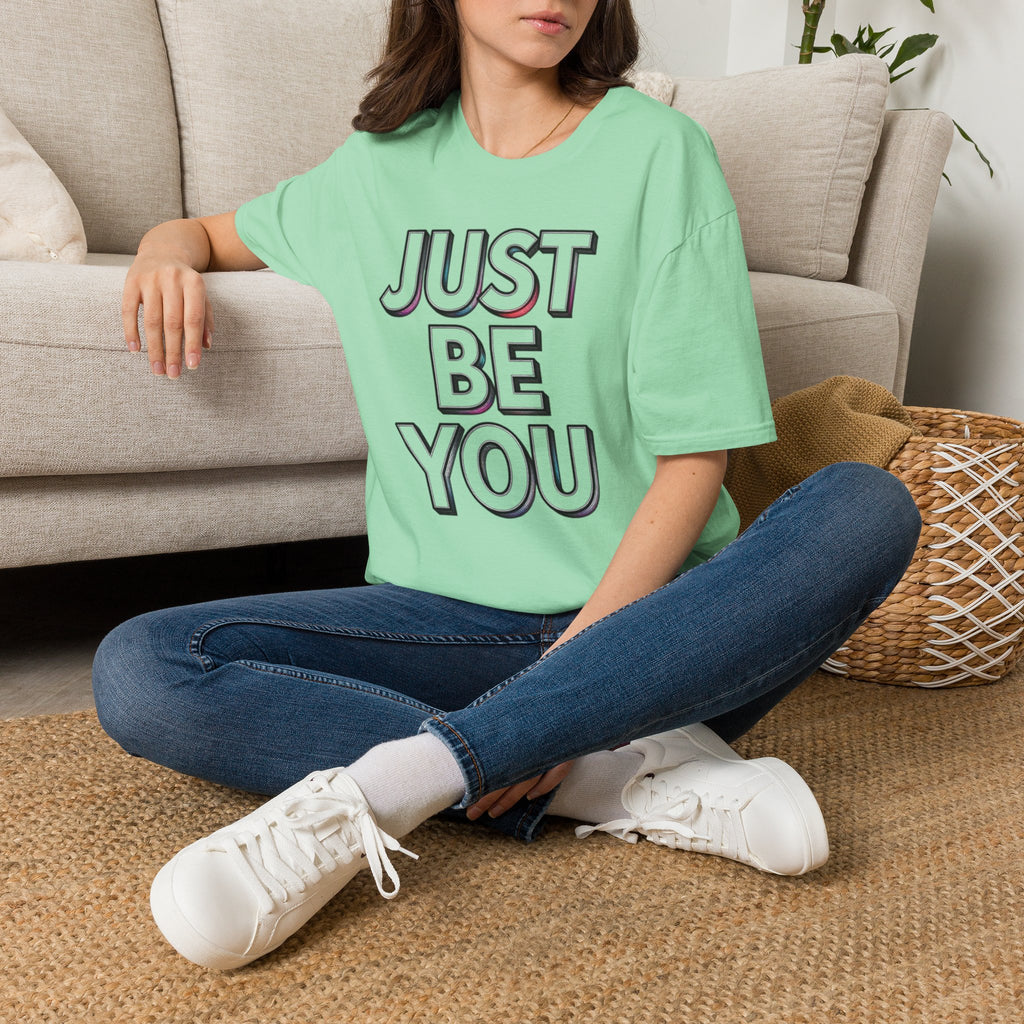 Just Be You T-Shirt — Inspirational Minimalist Graphic Tee