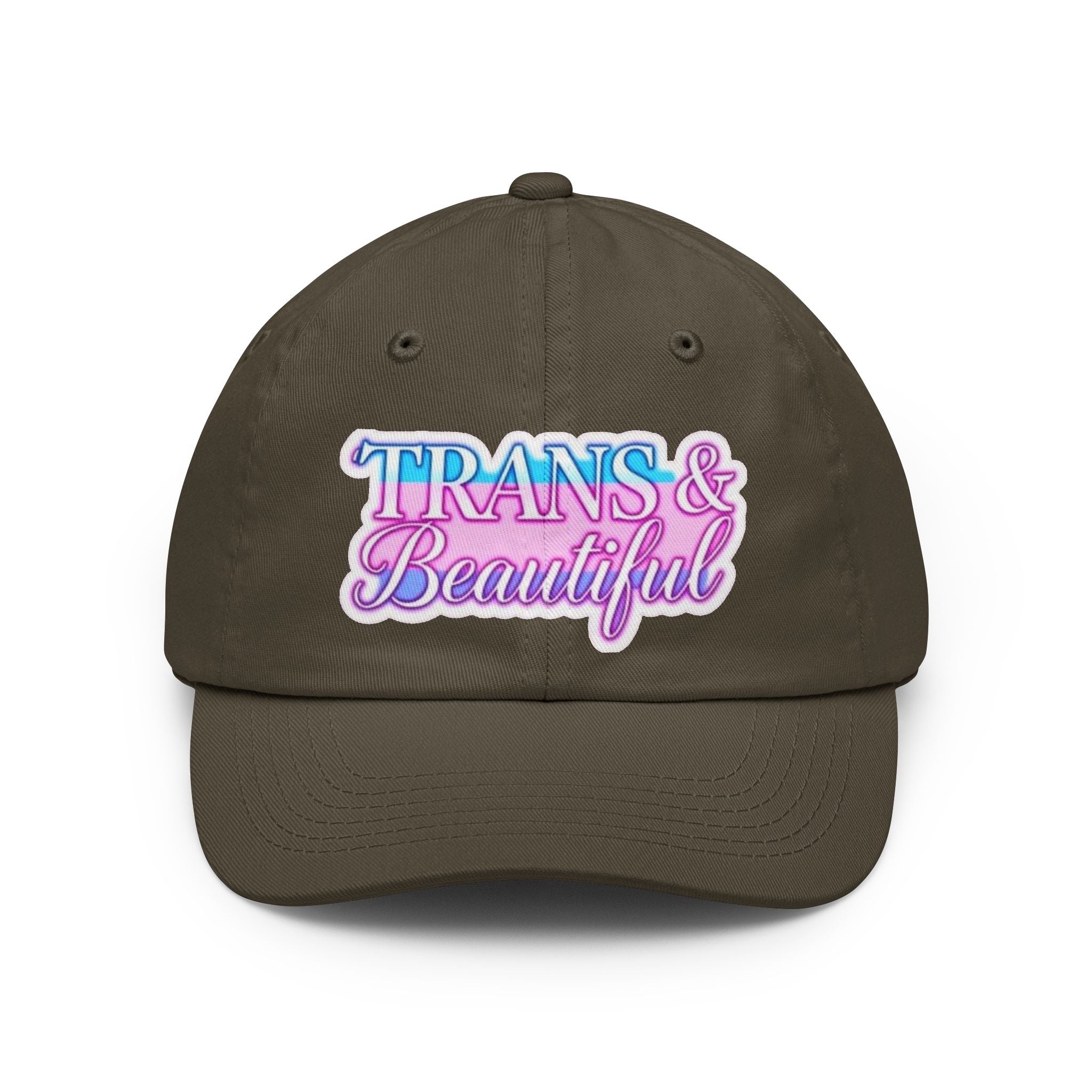 Trans & Beautiful ballcap