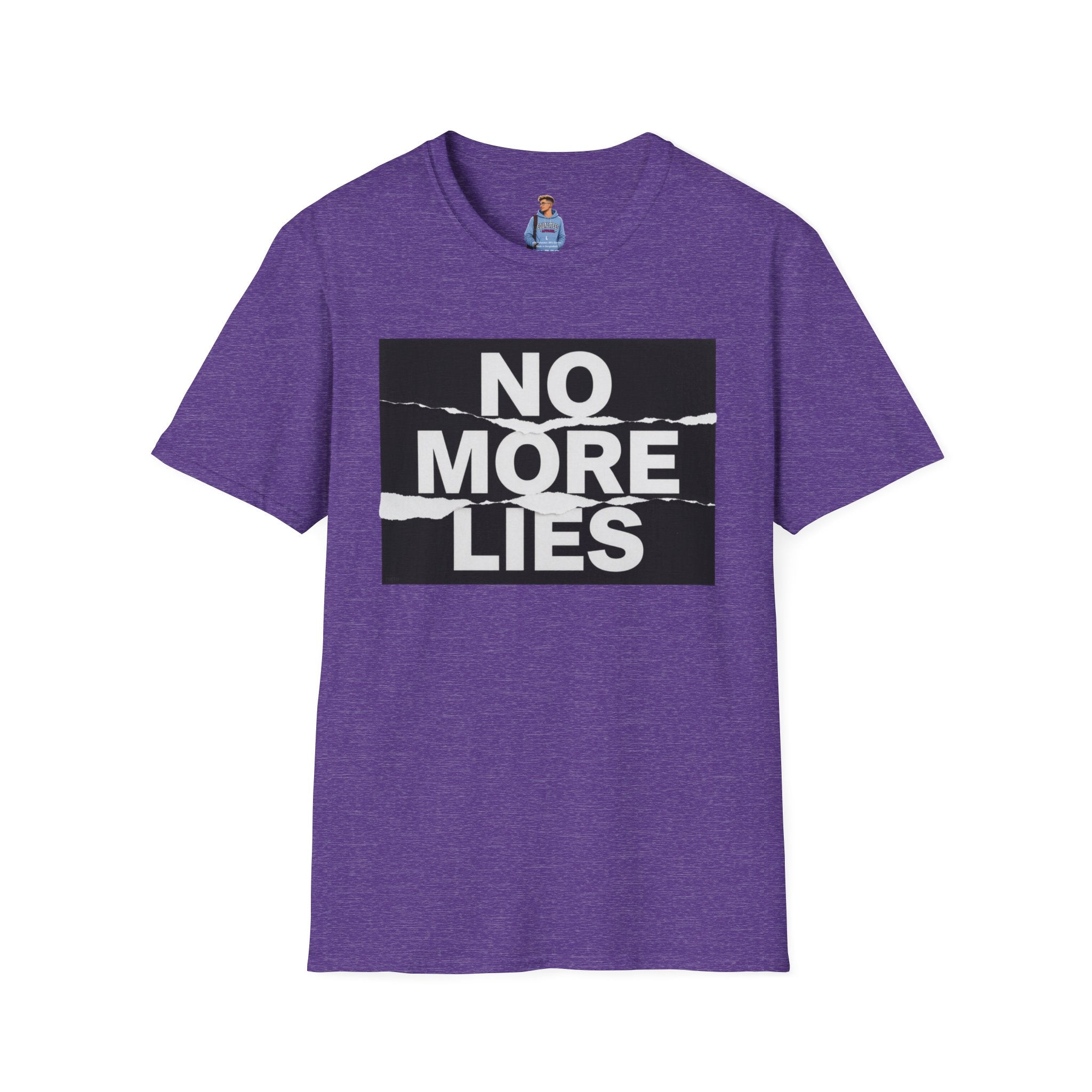 No More Lies T-Shirt — Bold Protest Graphic Tee
