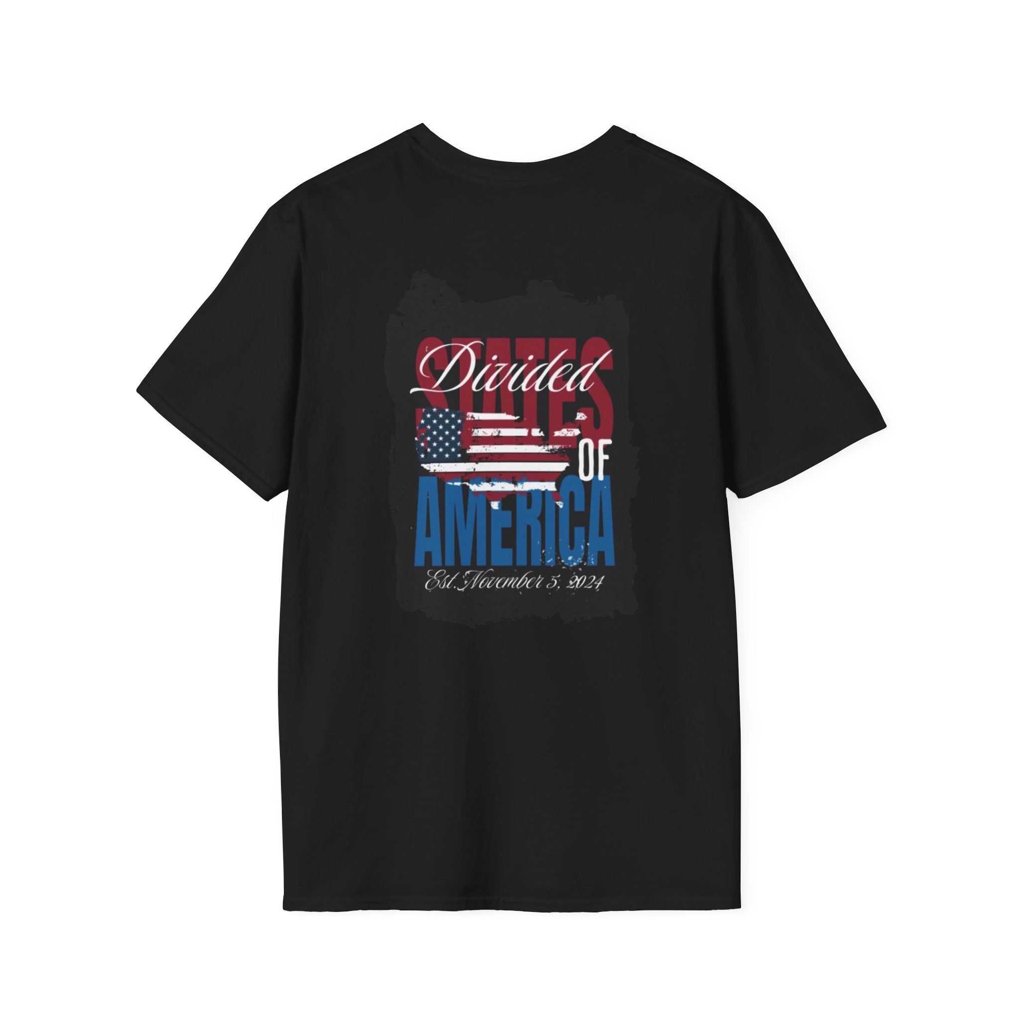 Divided States of America Graphic Tee Softstyle Unisex T-Shirt