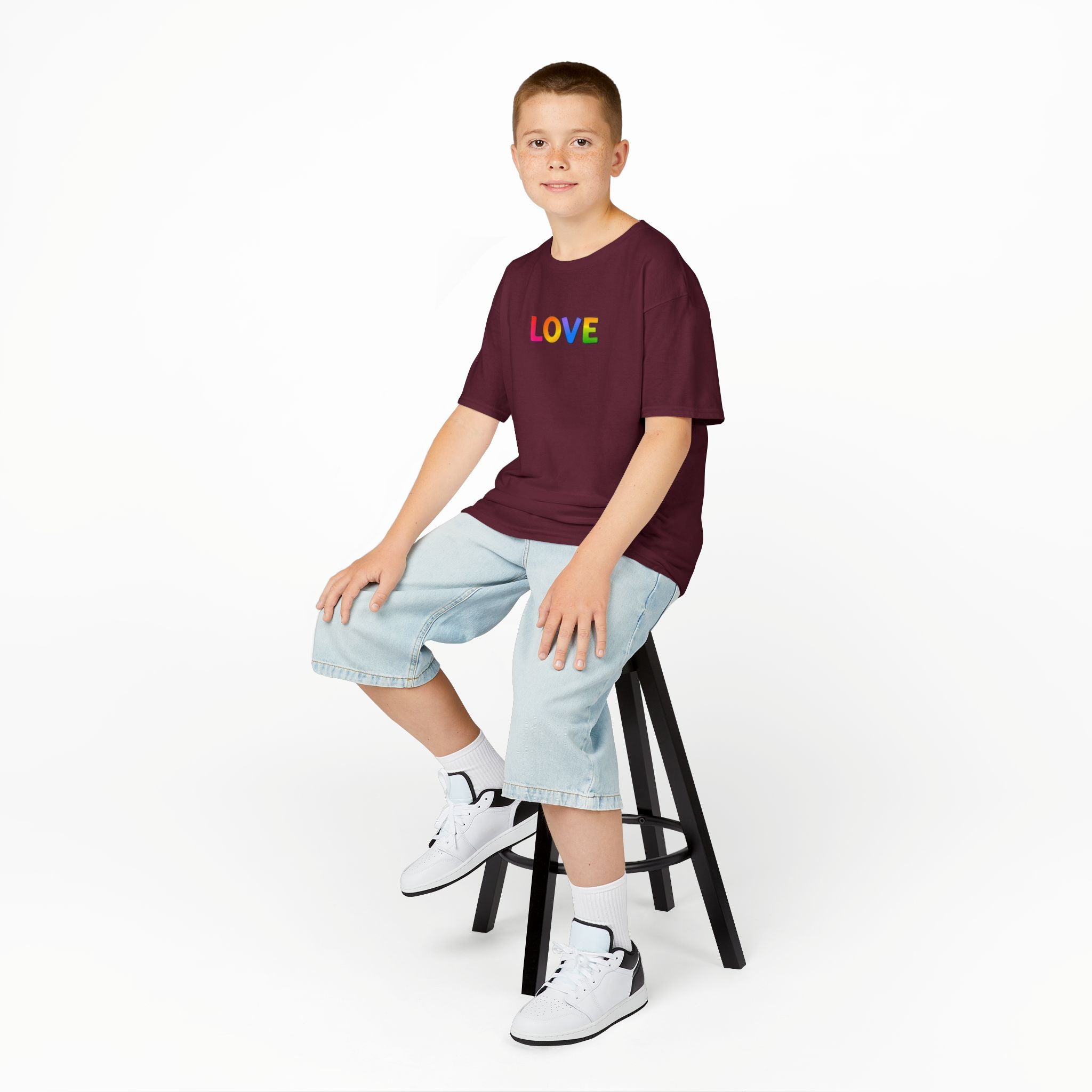 LOVE Logo Kids Heavy Cotton Tee