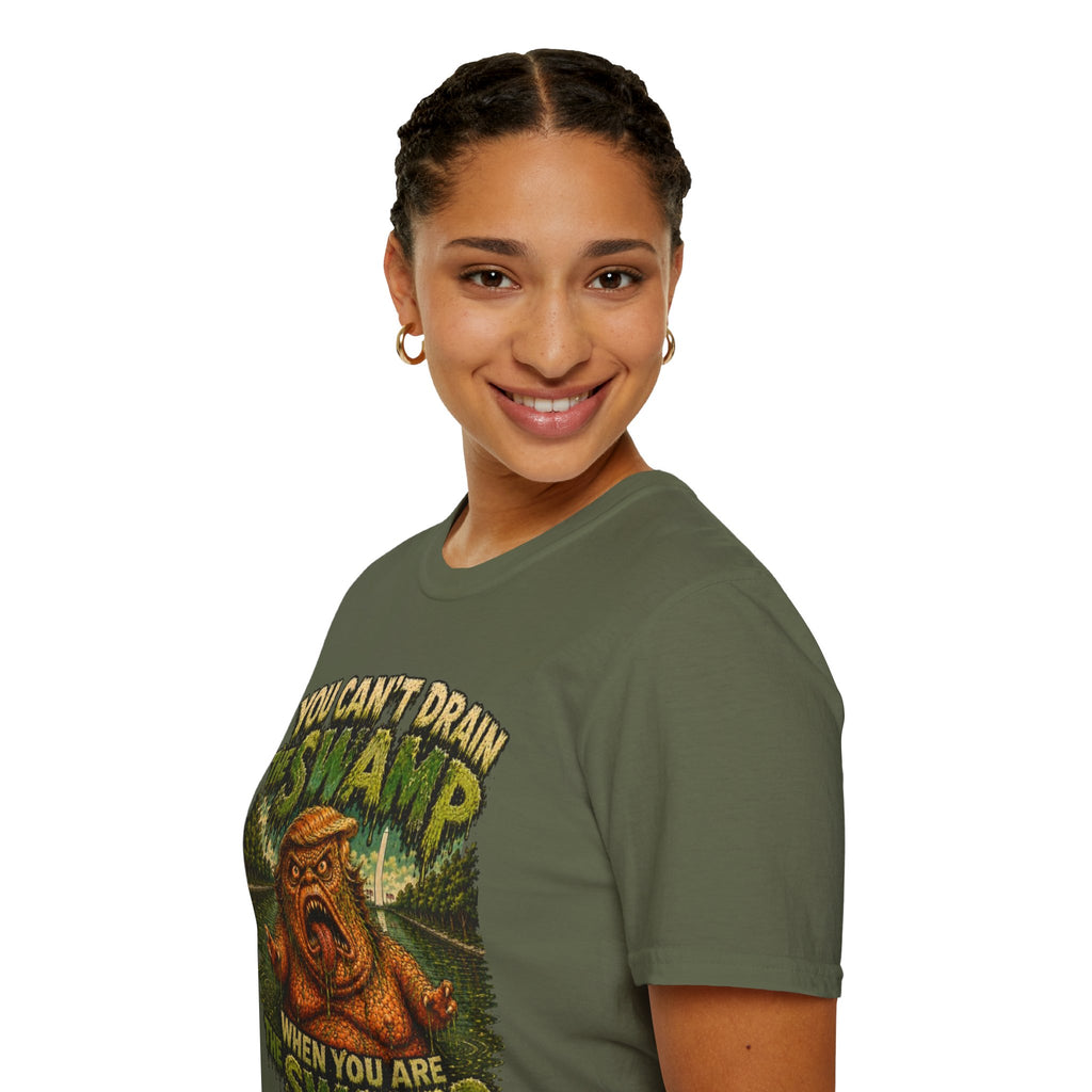 T-Shirt — "You Can't Drain the Swamp when you ARE the Swamp" Graphic Tee