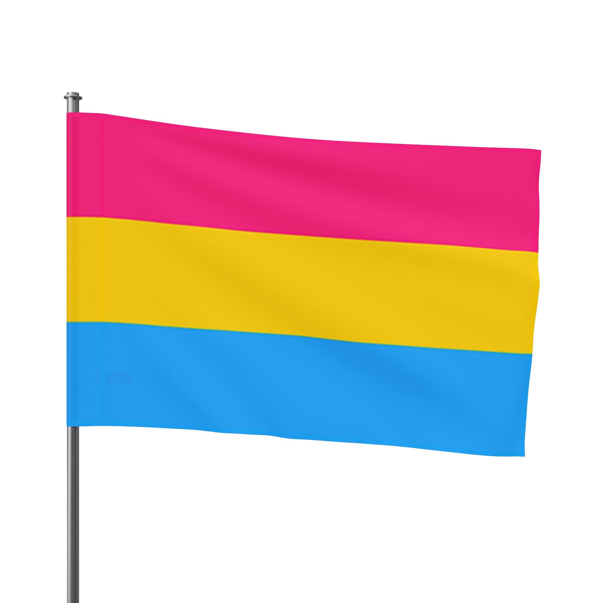 Pansexual Pride Flag - Aesthetic LGBTQ+ Banner for Celebration & Home Decor - EqualiTees.Me