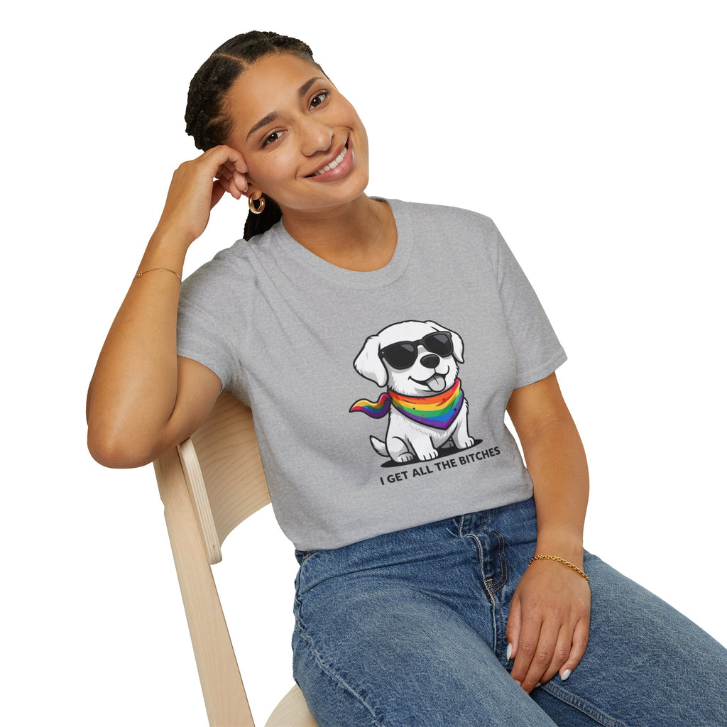 Cute Puppy Pride T‑Shirt