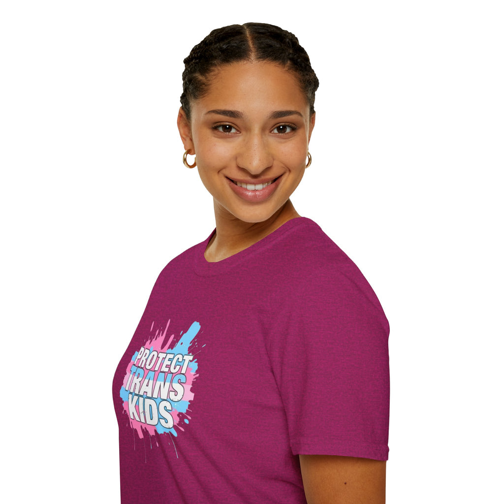Camiseta unisex infantil "Protect Trans" - Ropa de apoyo LGBTQ+