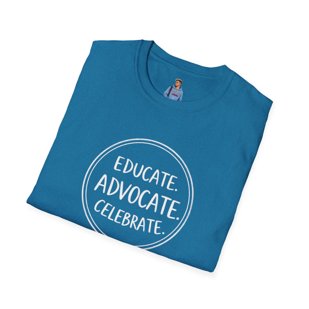 Subtle Pride Educate Advocate Celebrate