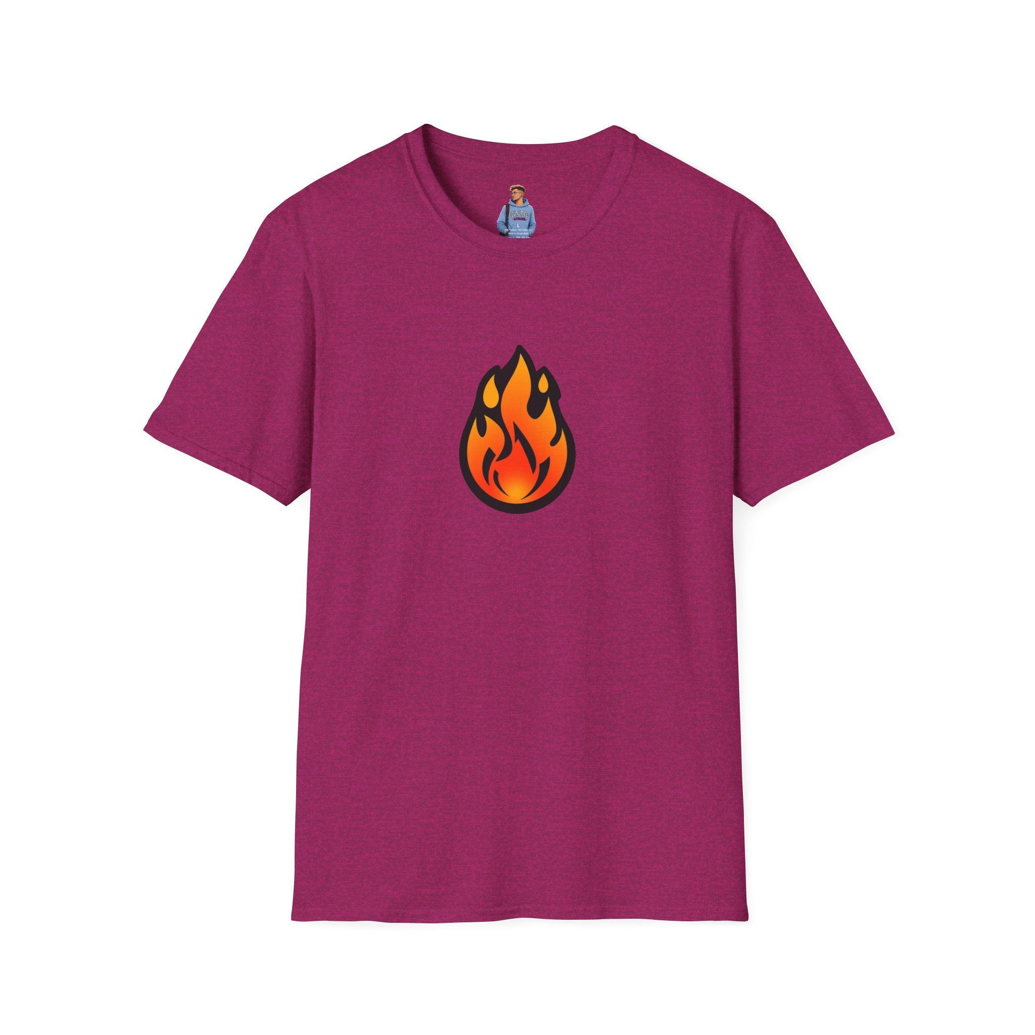 Soy Fuego - Camiseta unisex de estilo suave