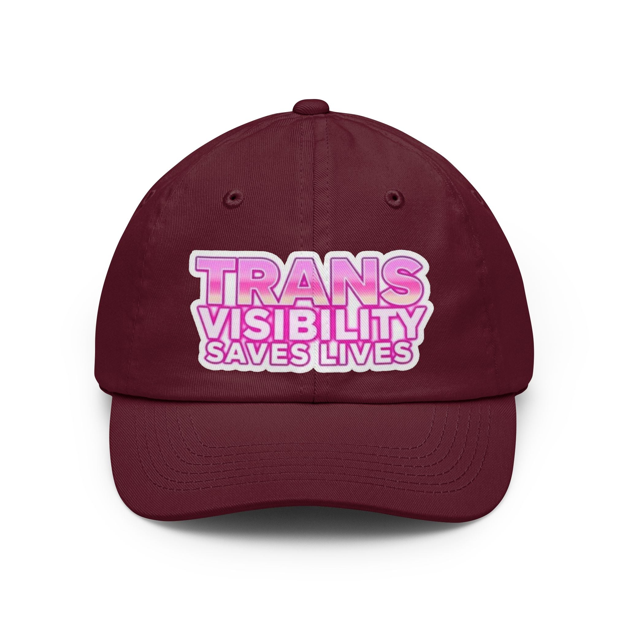 Trans Visibility Saves Lives Pride Cap