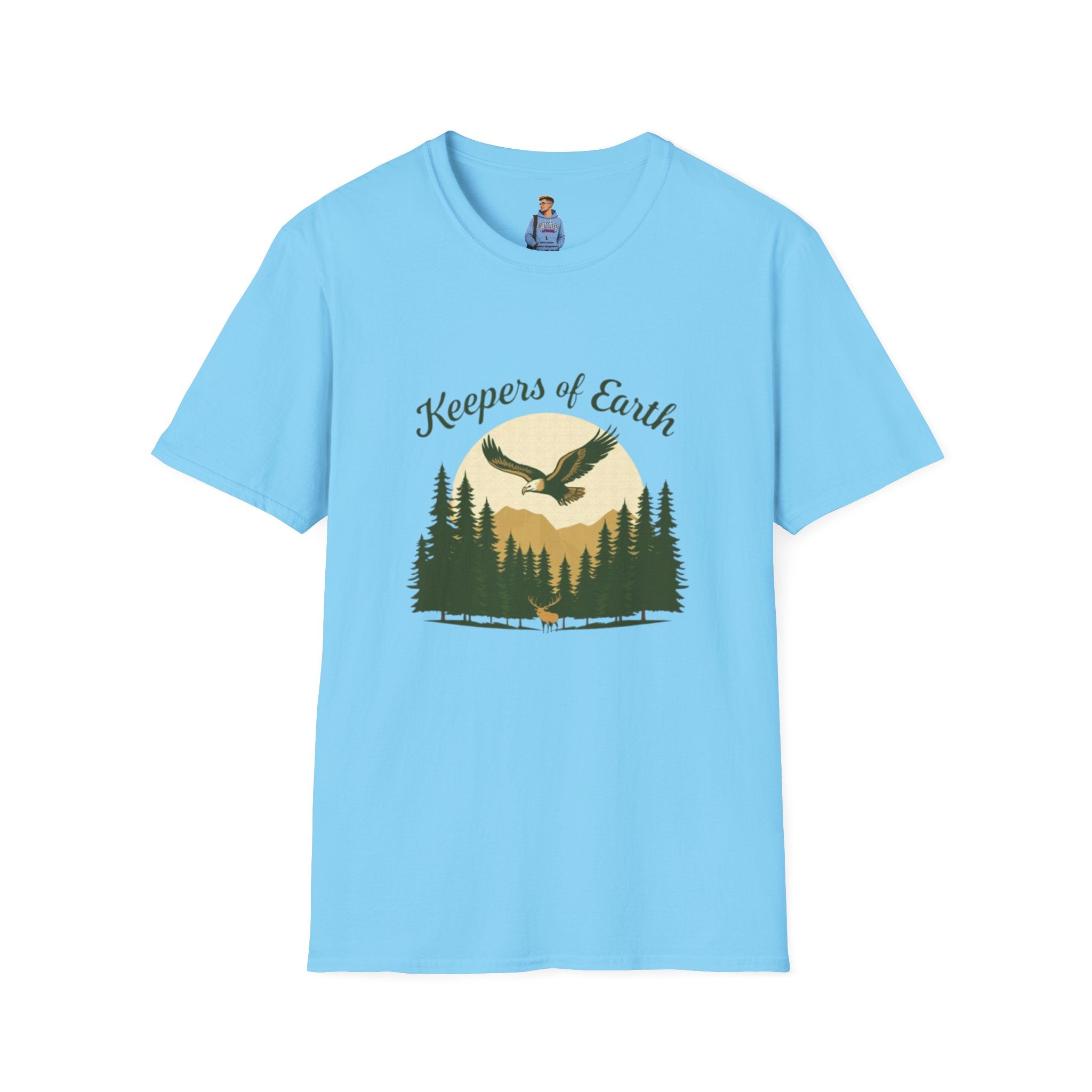 Keepers of the Earth Eagle and Elk T-shirt