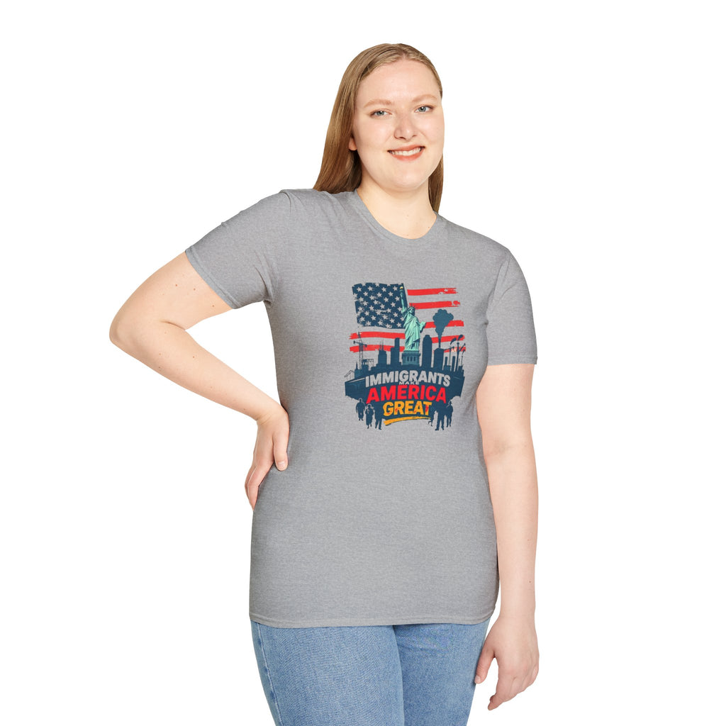 Immigrants Make America Great t-shirt
