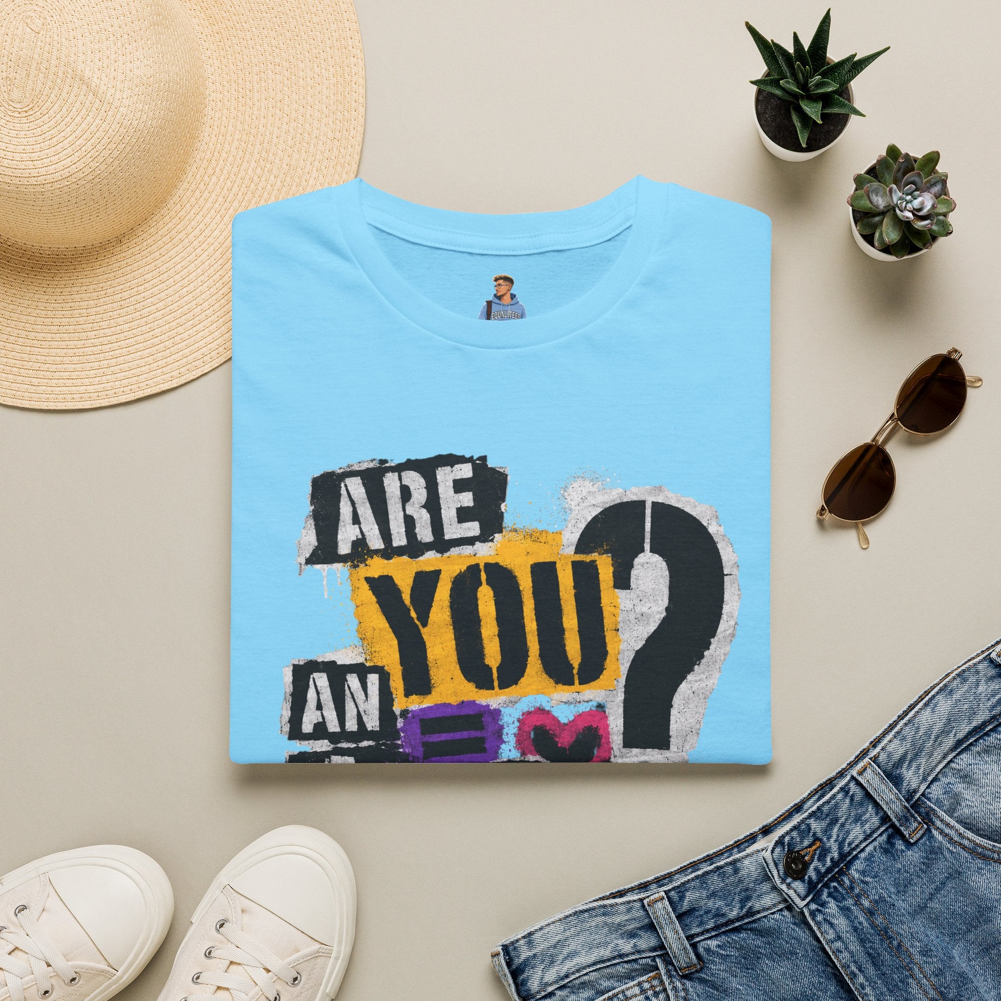 Are You An Ally? Graphic T‑Shirt — Pride & Allyship Tee