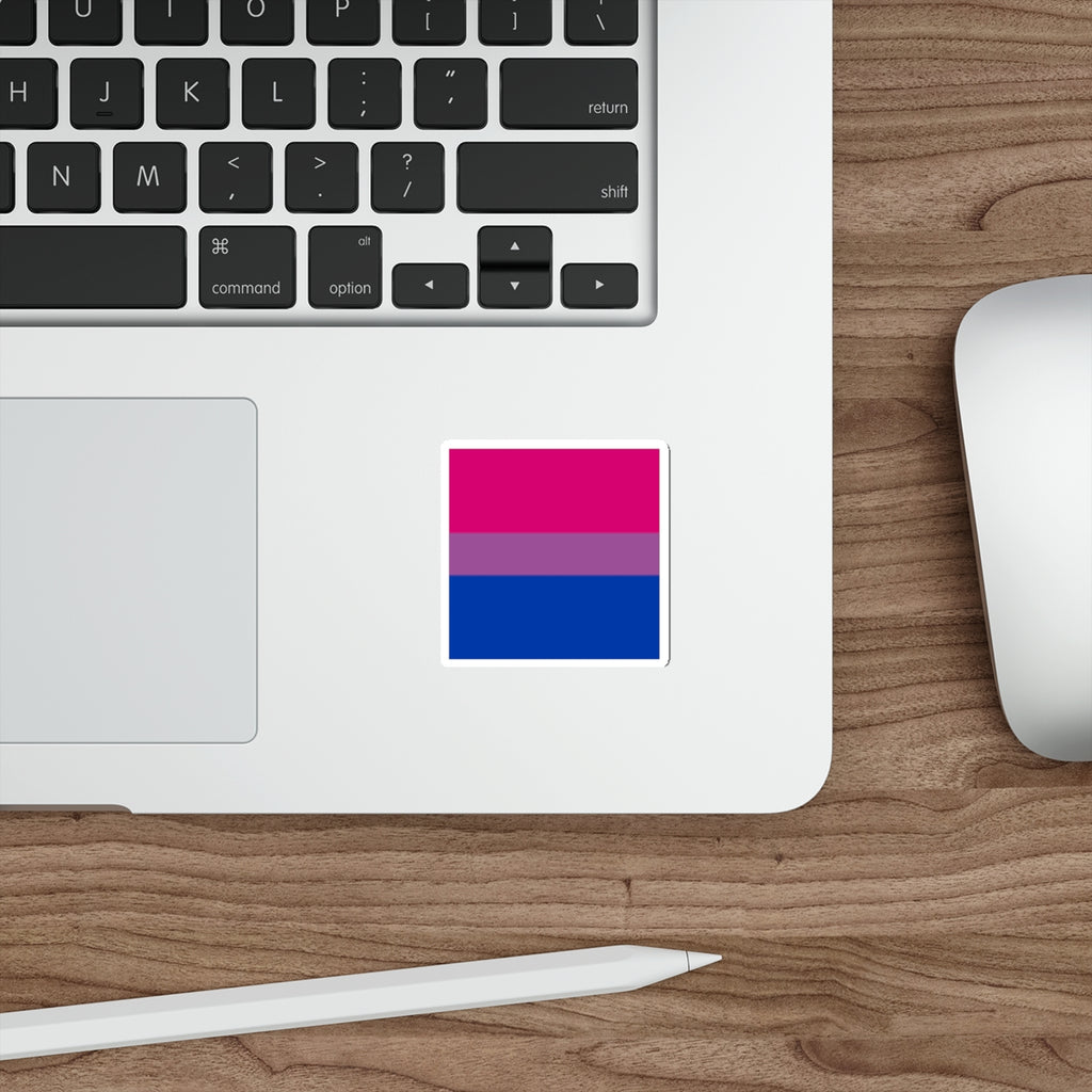Die-Cut Stickers - Bisexual Pride Flag - EqualiTees.Me