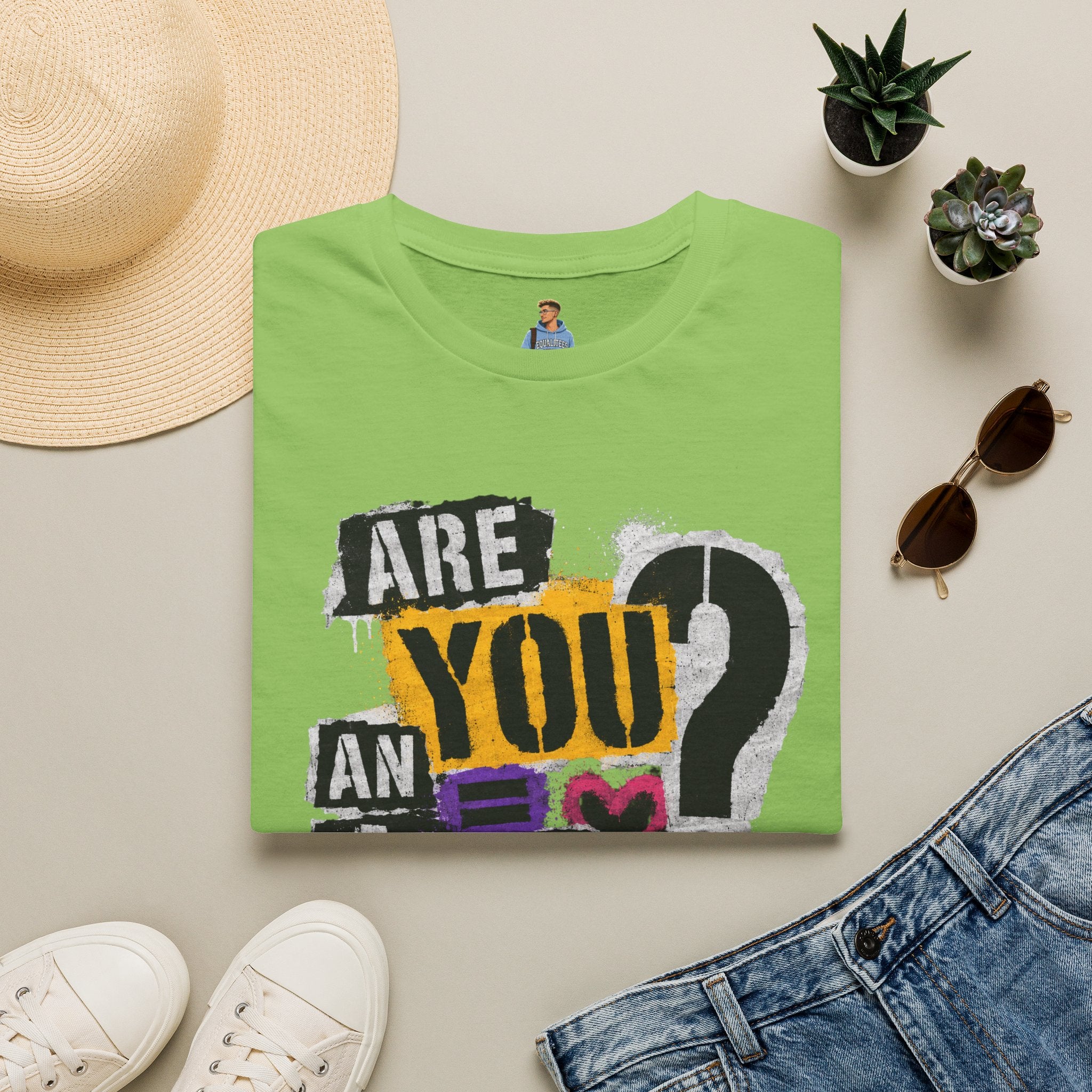 Are You An Ally? Graphic T‑Shirt — Pride & Allyship Tee