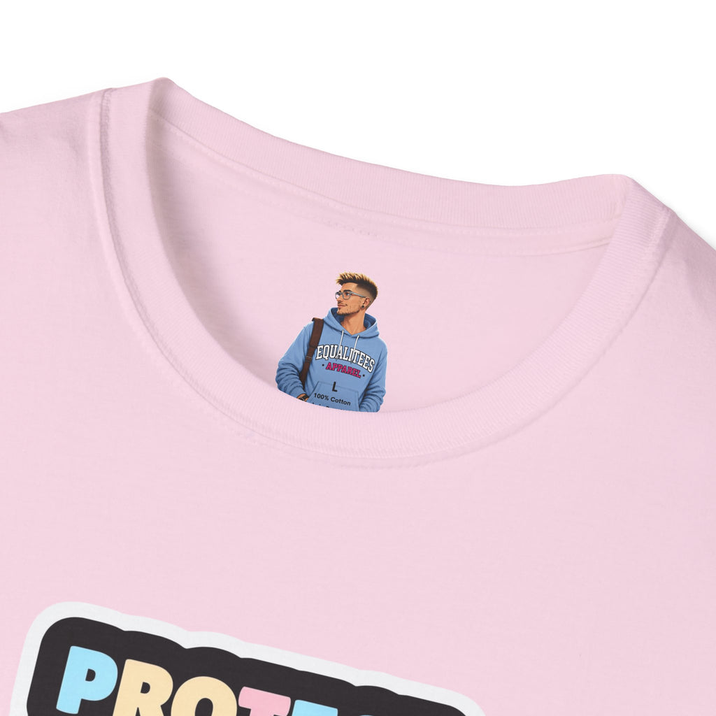 Camiseta unisex de estilo suave "Protect Trans Kids" - Empowerment &amp; Pride Apparel