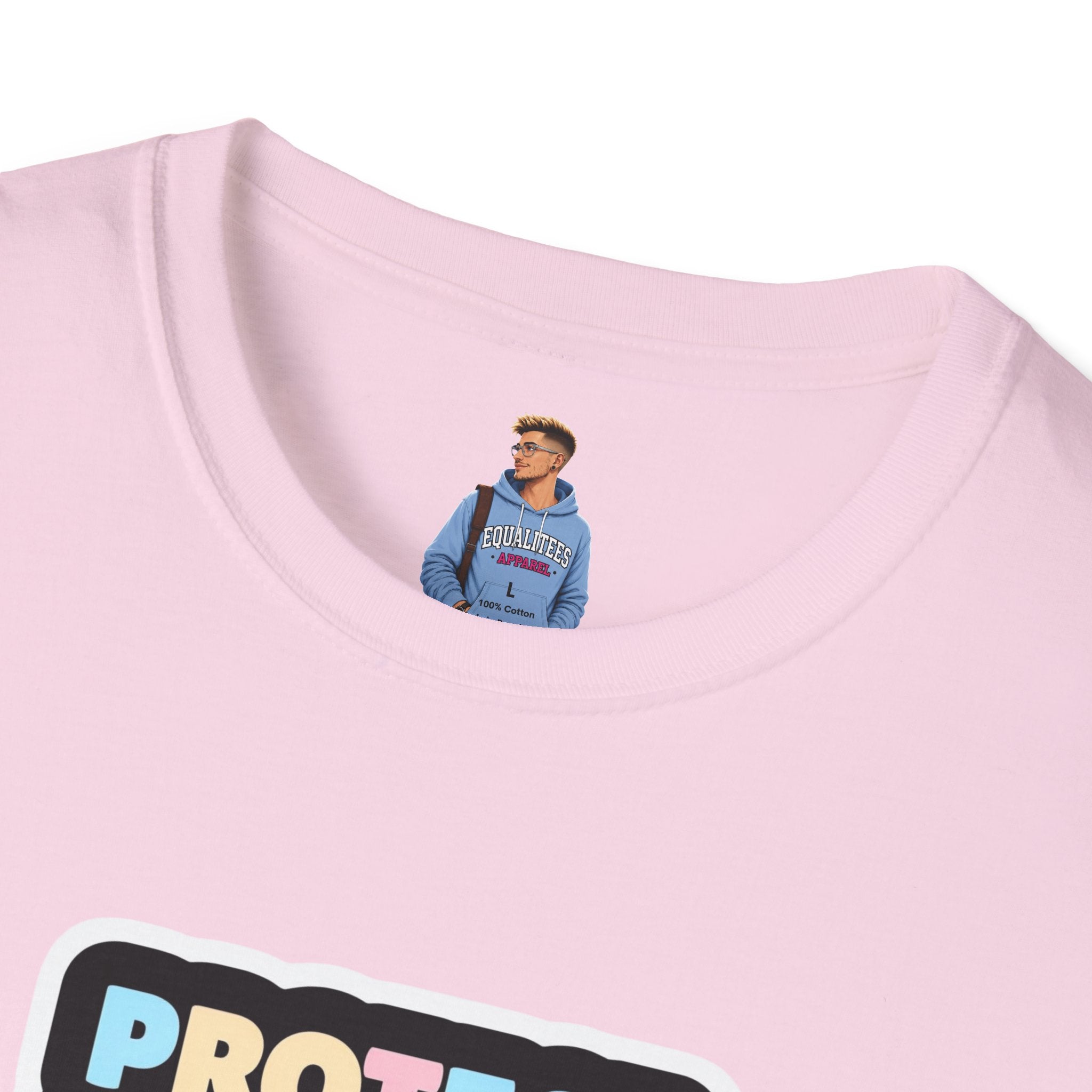 Camiseta unisex de estilo suave "Protect Trans Kids" - Empowerment &amp; Pride Apparel