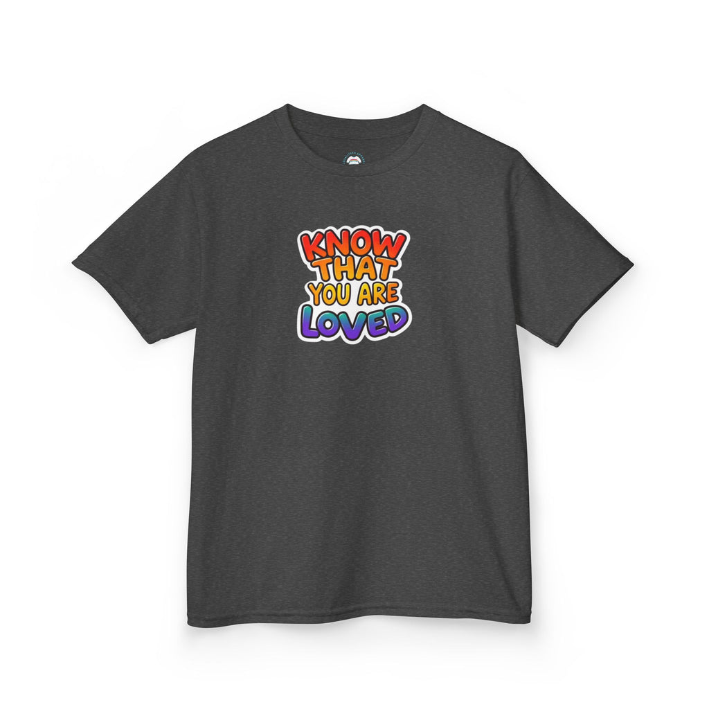 Know That You Are Loved Heavy Cotton™ Tee - Peace Tee for Children - EqualiTees.Me