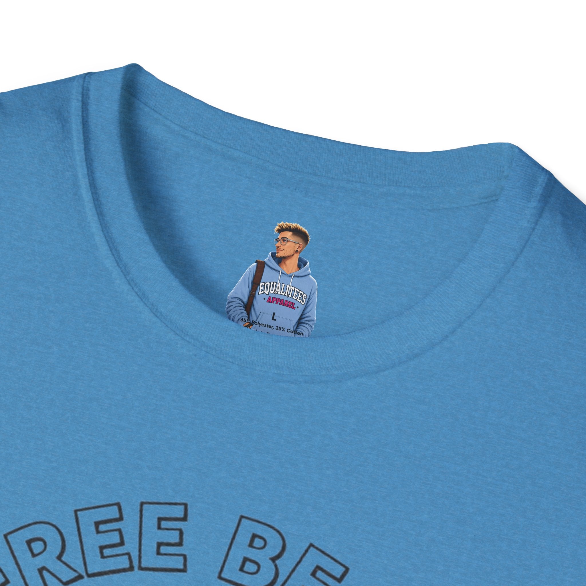 Free Bear Hugs Rainbow Paw T-Shirt