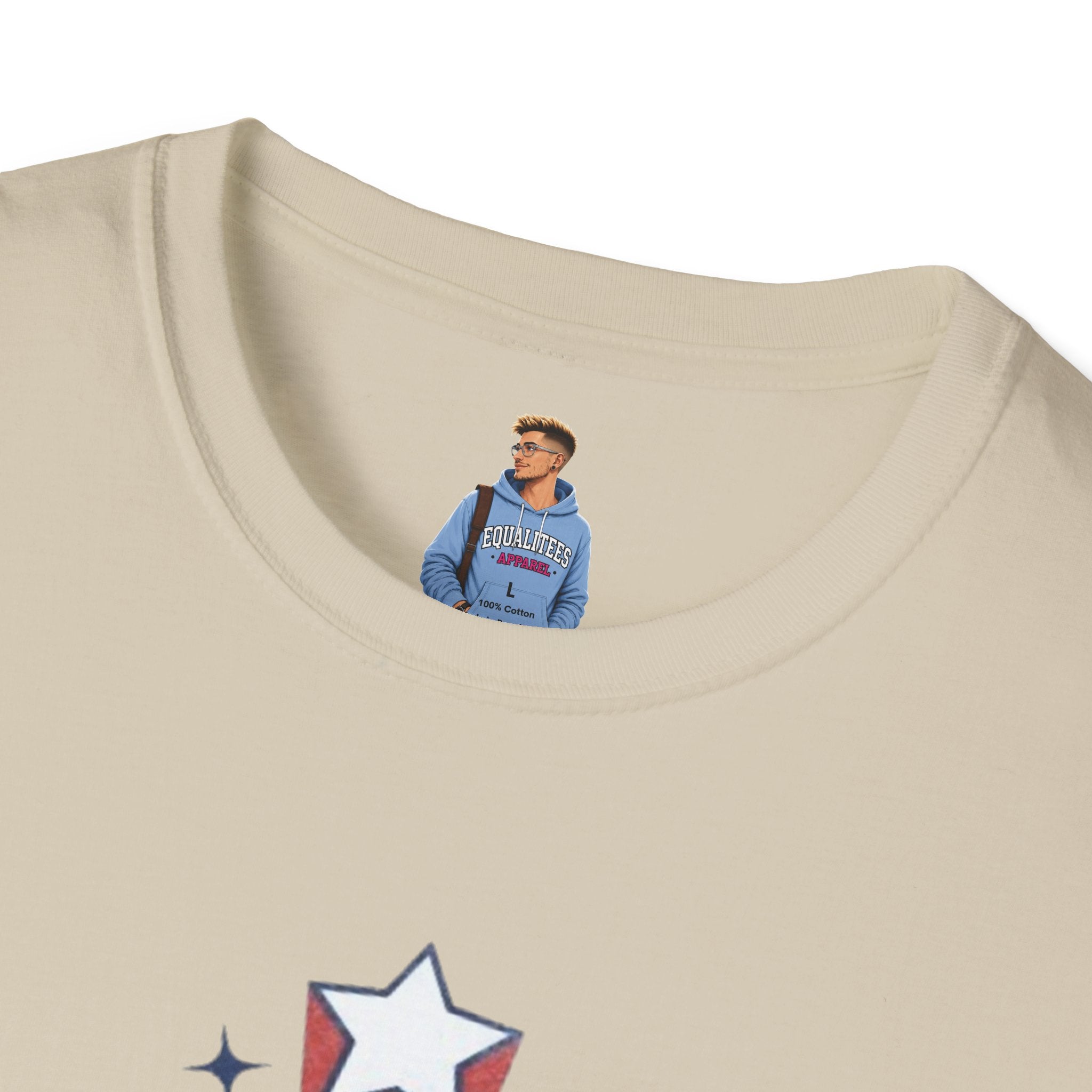 Americans Against MAGA Red Patriots Unisex Softstyle T-Shirt