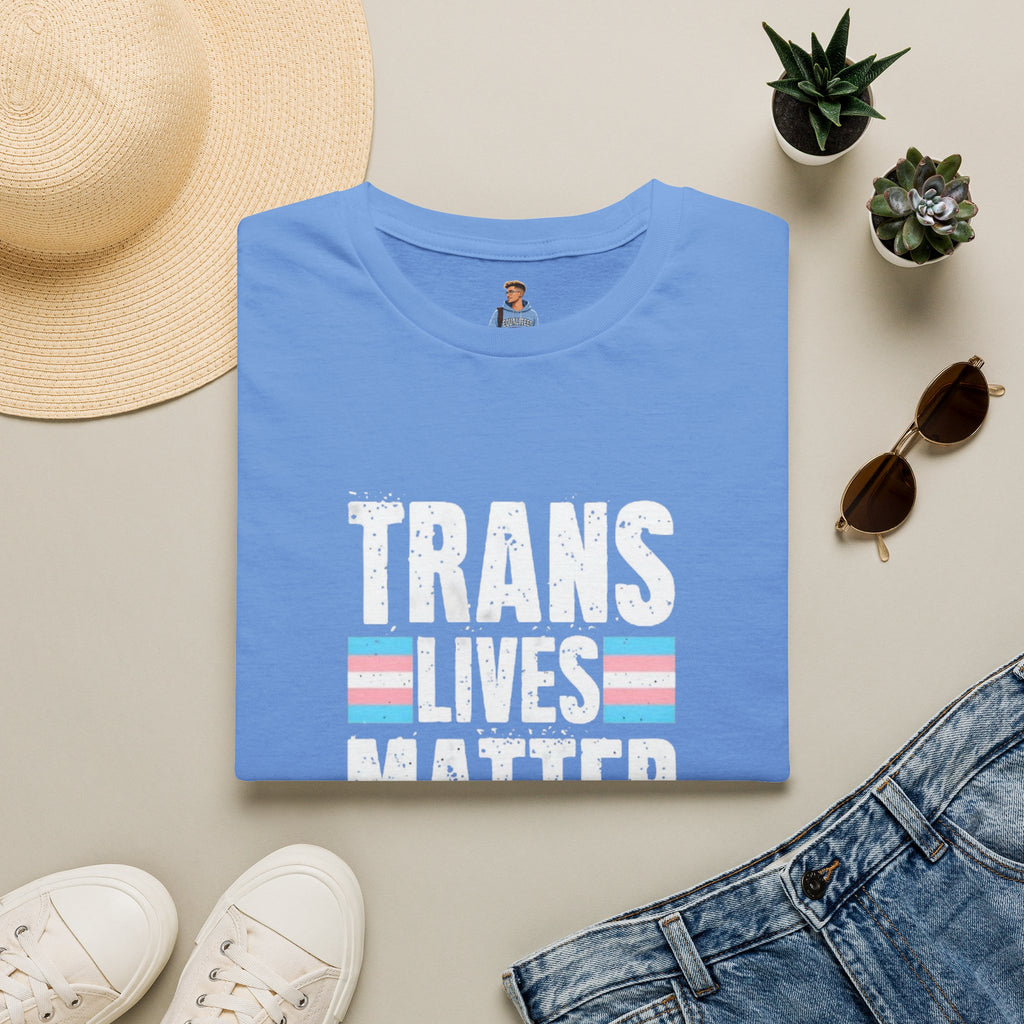 Trans Lives Matter Unisex Softstyle T-Shirt - Support LGBTQ+ Rights