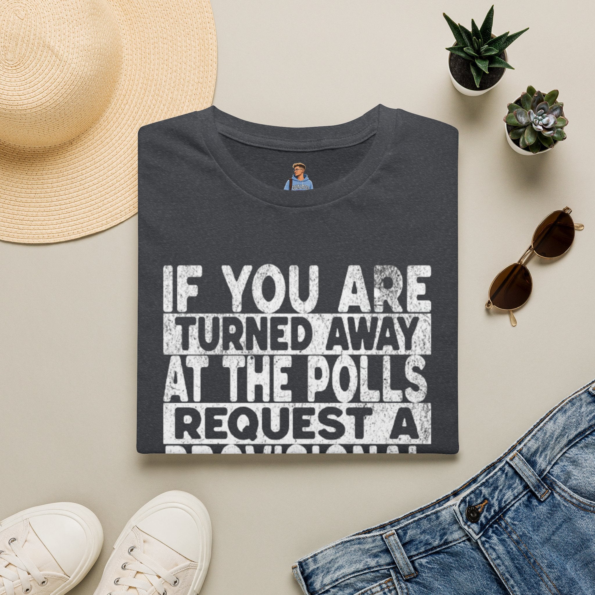 Know Your Rights Voter English T-Shirt